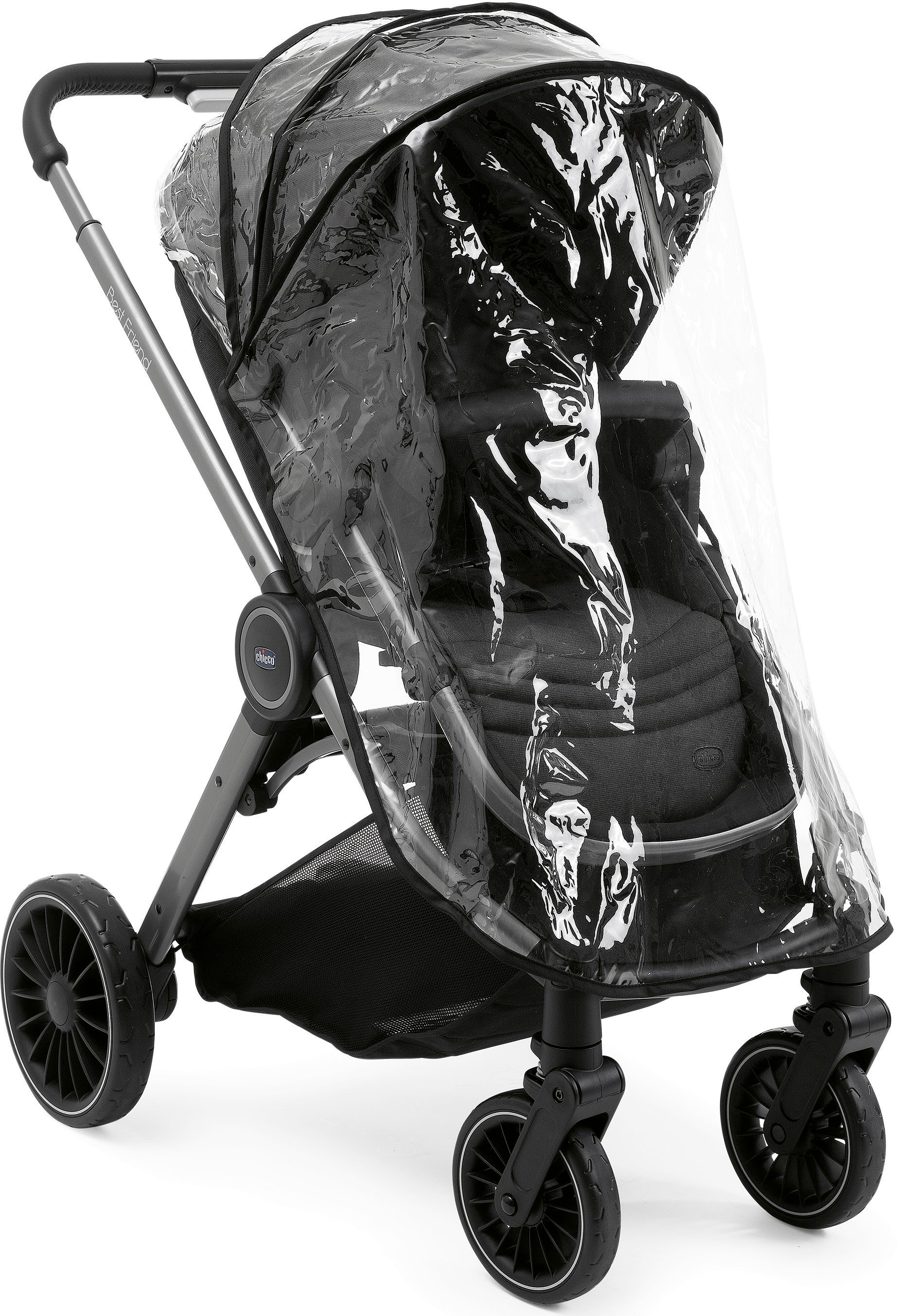 Chicco Sportbuggy »Buggy Best Friend Pro, pirate black«, inklusive Regenschutz