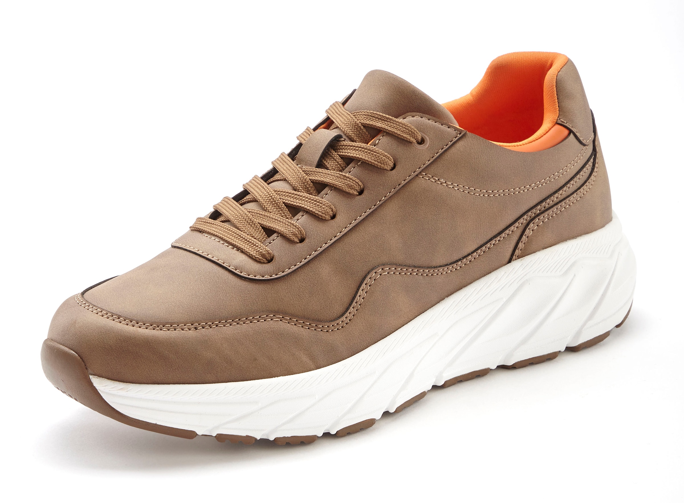 John Devin Sneaker »Schnürschuh«, Freizeitschuh, Schnürhalbschuh, Halbschuh Unisex VEGAN