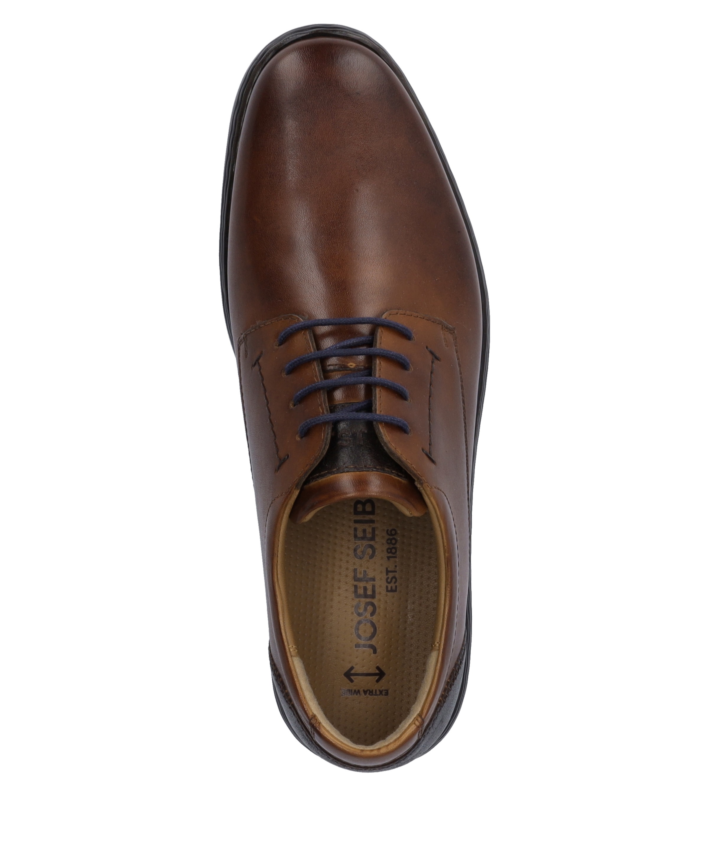 Josef Seibel Schnürschuh »Alastair 01, cognac-kombi«