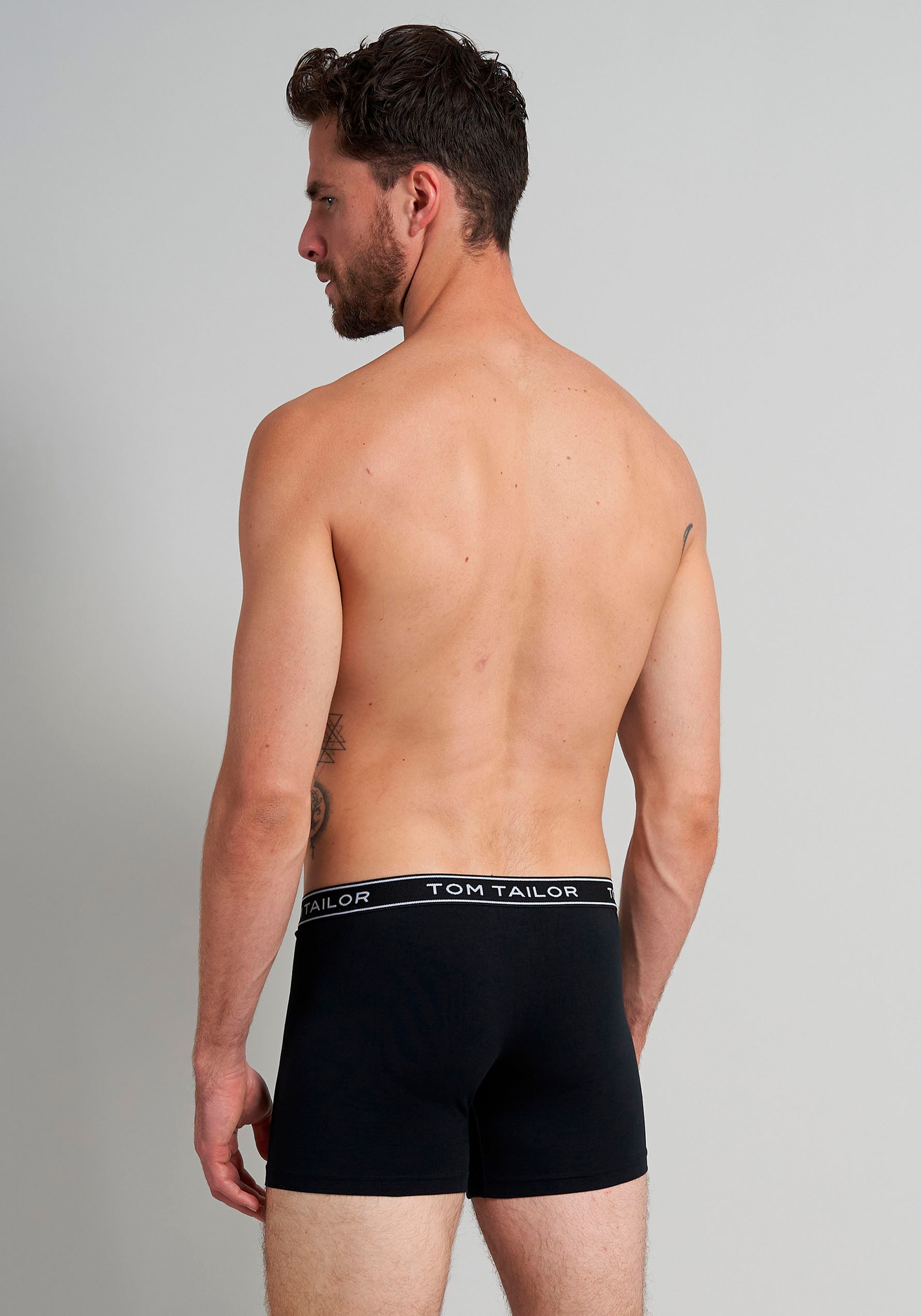 TOM TAILOR Boxershorts »Buffer«, (3er Pack), mit perfekter Passform für jeden Tag