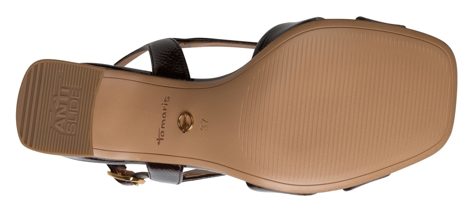 Tamaris Sandalette  Blockabsatz, Sommerschuh, Riemchensandale in eleganter Optik