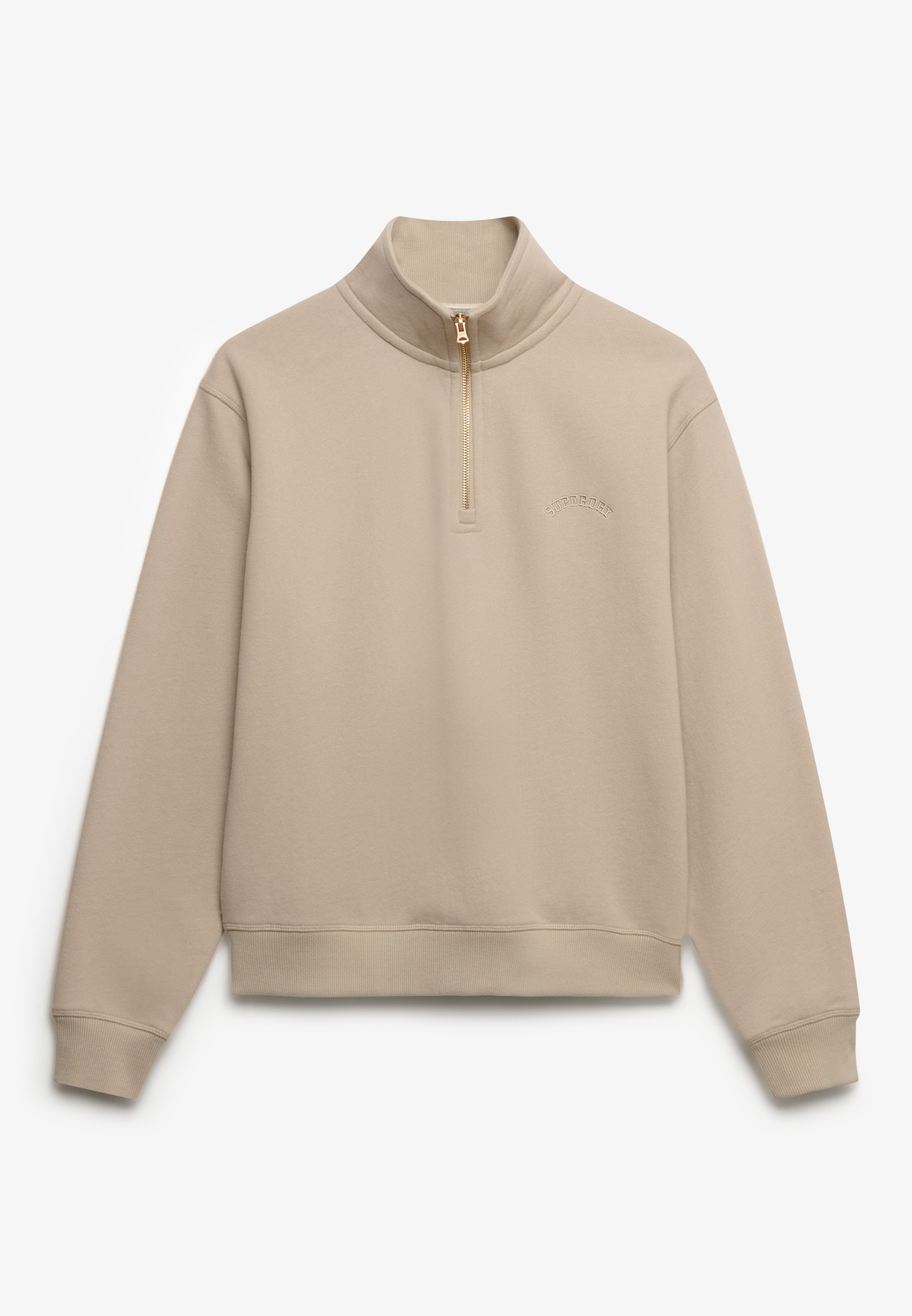 Superdry Sweatshirt »ESSENTIAL LOGO EMB HALF ZIP«
