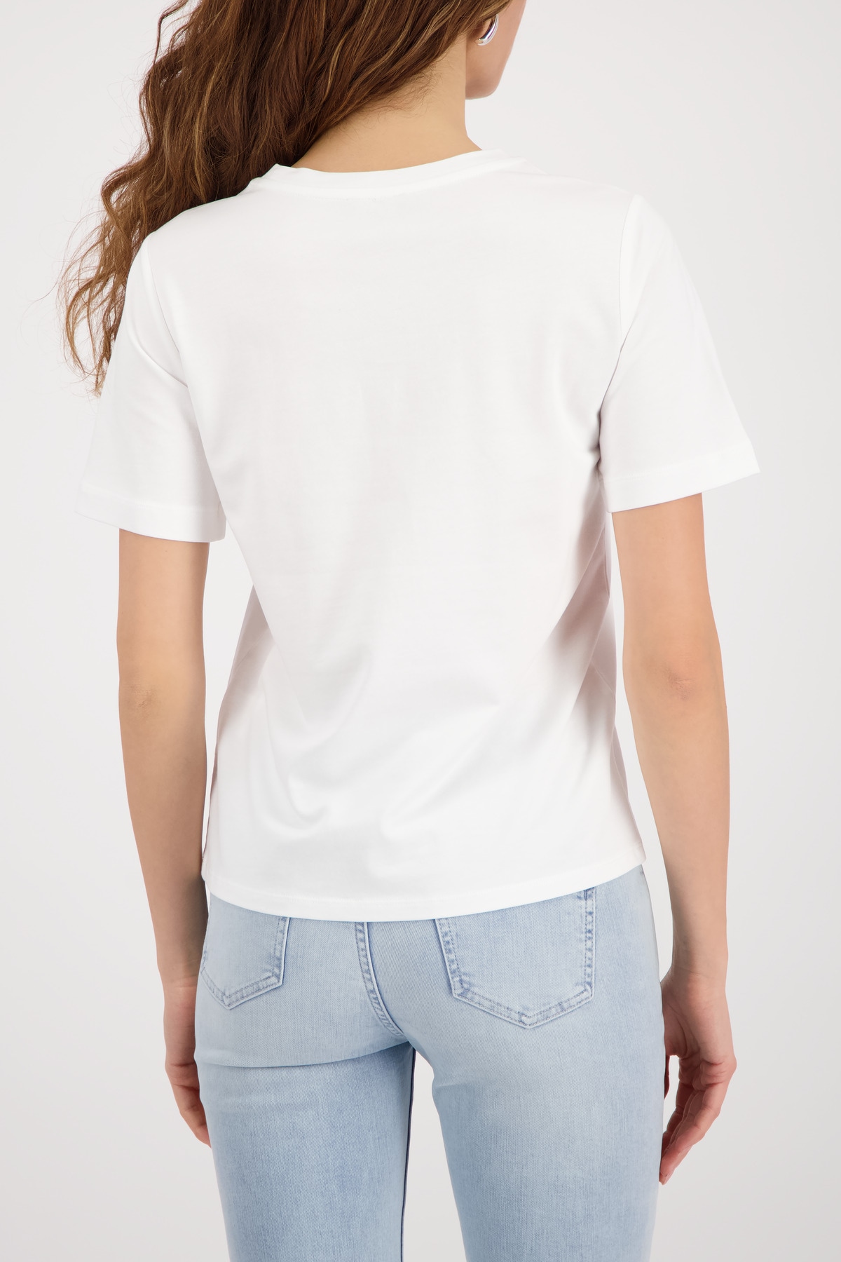 Monari T-Shirt »Shirt 3D Blume« Regular fit mit 3D-Blumen