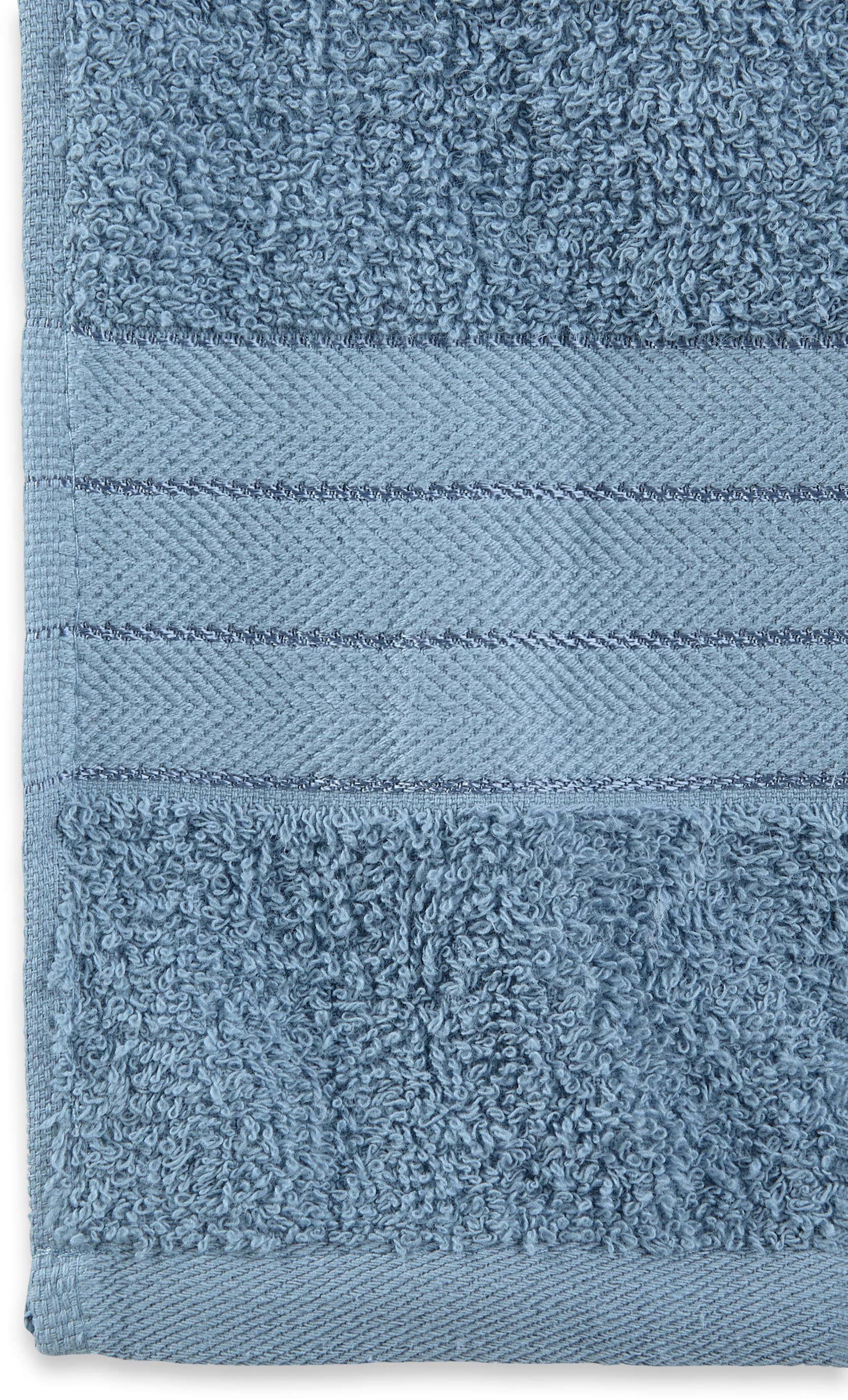 good morning Handtücher »Uni Good Morning«, (4 St., 4er Set Handtücher 50 x 100 cm), Baumwolle, Walkfrottee, Bordüre, 500 GSM, Einfarbig, ohne Aufhängung
