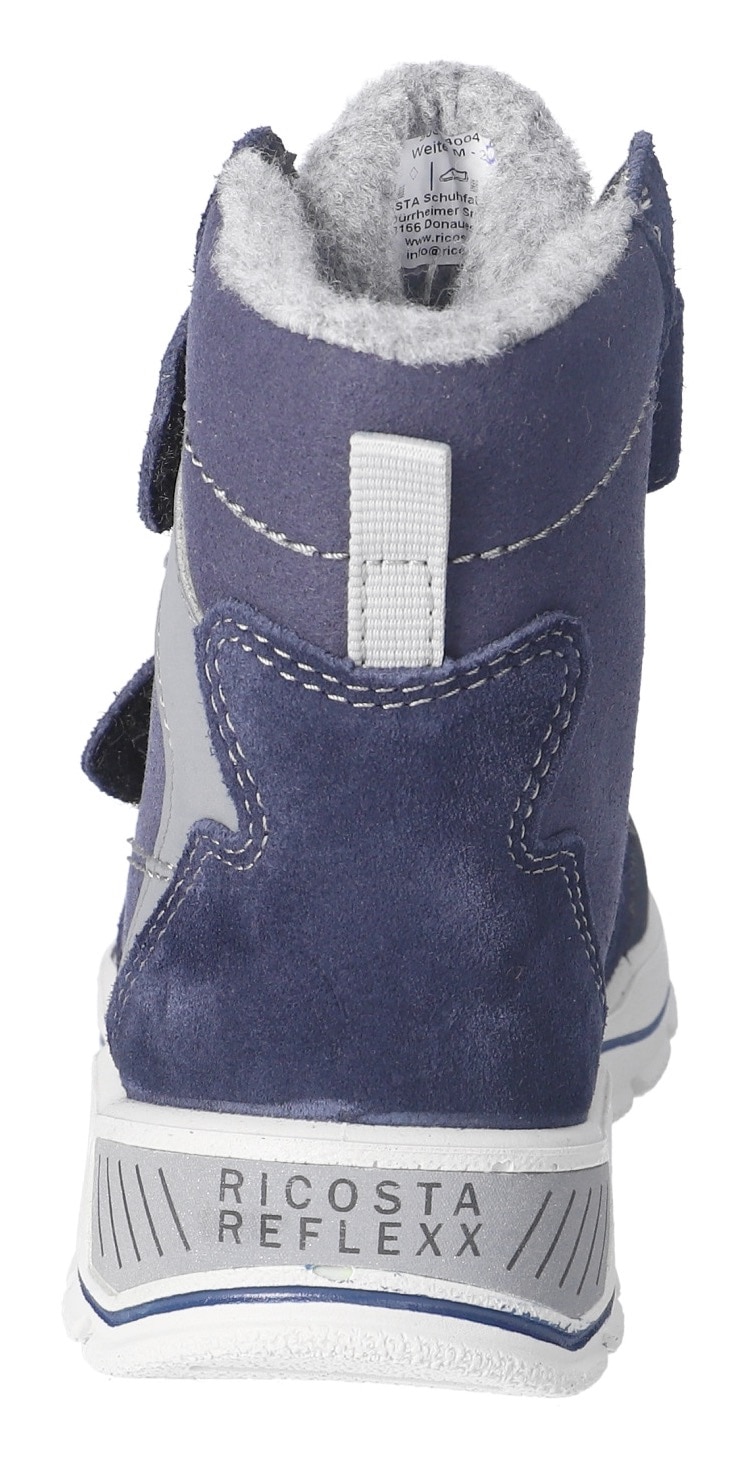 Ricosta Winterstiefel »JANEK 50 WMS: weit«  Snowboots, Klettstiefel mit Sympatex, Größenschablone zum Download