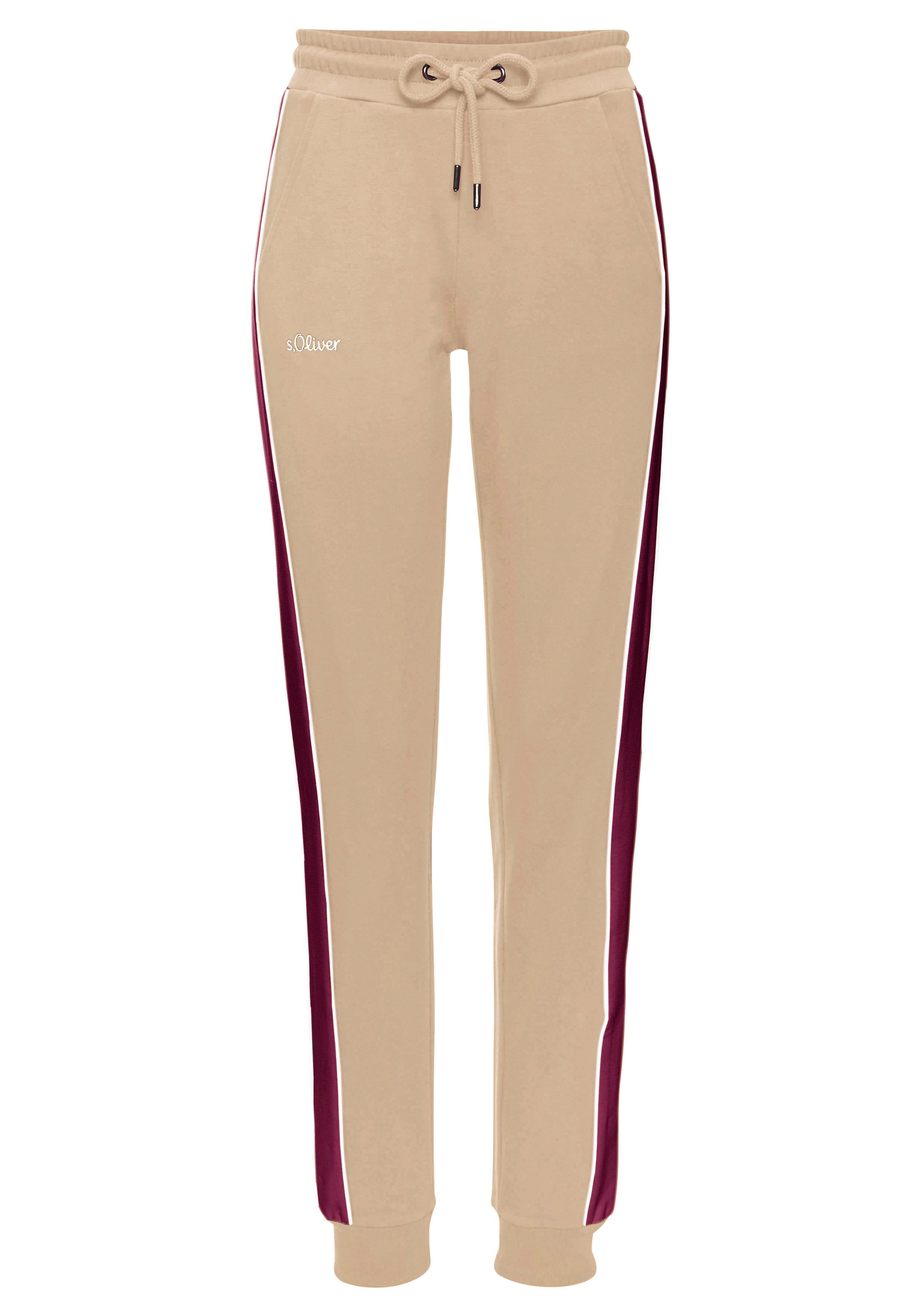 s.Oliver Sweathose  mit Seitenstreifen und Pipings, Loungewear