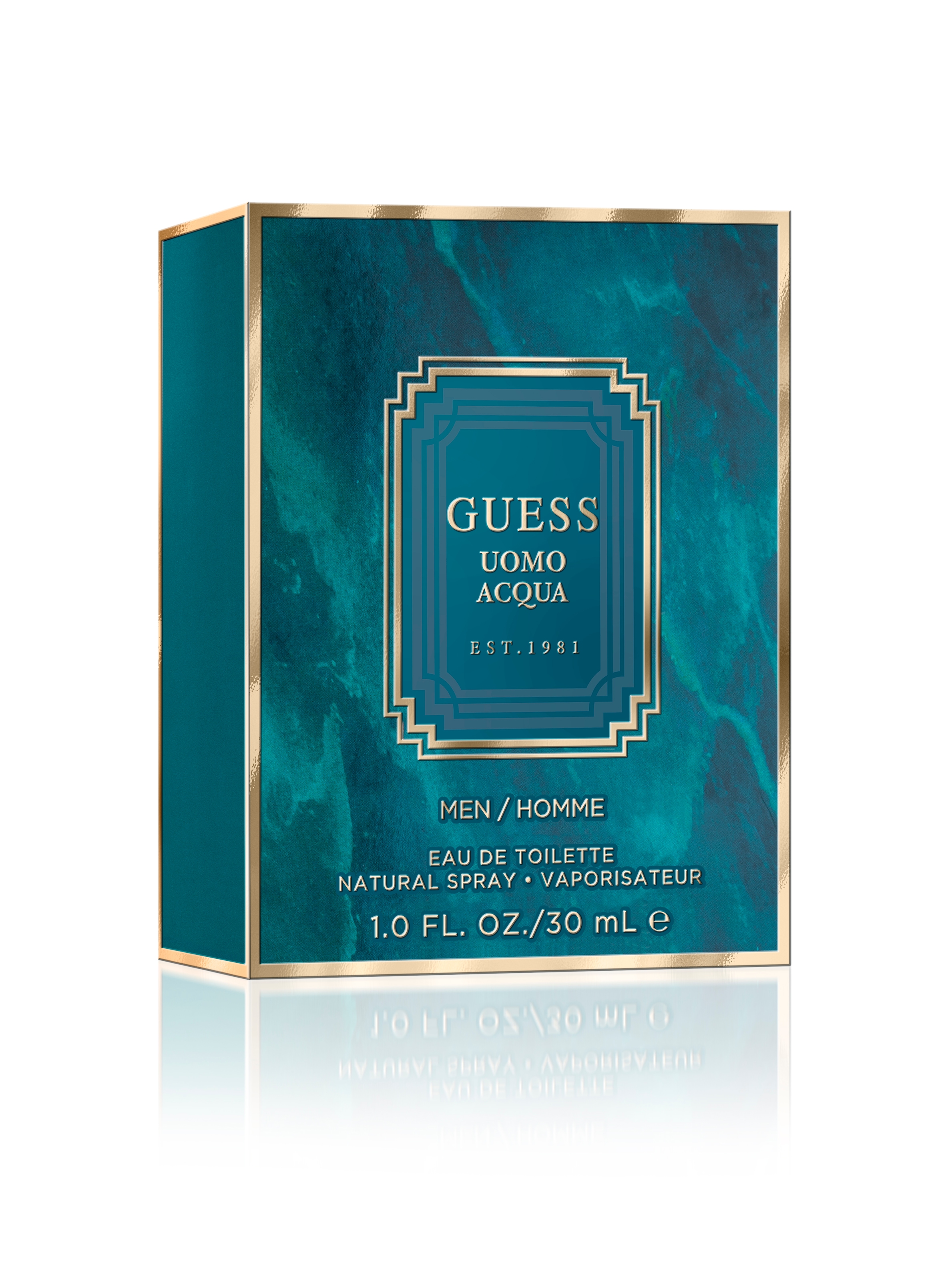 Guess Eau de Toilette »UOMO ACQUA EDT« mit holzigem Duftcharakter