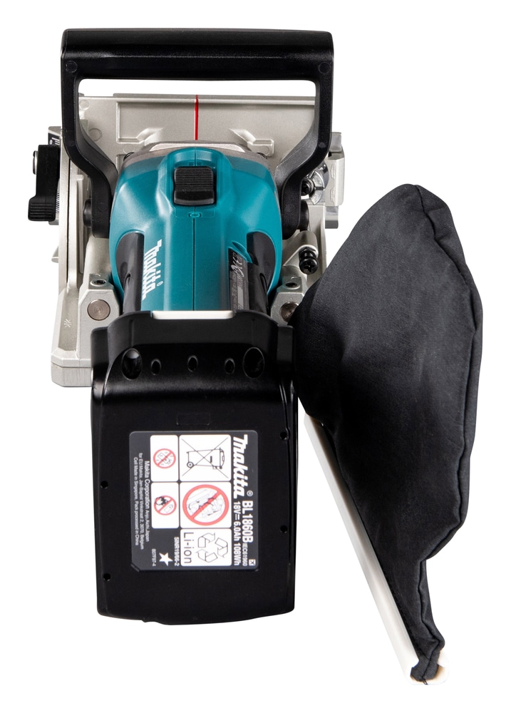 Makita Nutfräse »DPJ180Z«, für Zimmerleute und Einrichtungsmonteure, ohne Akku und Ladegerät