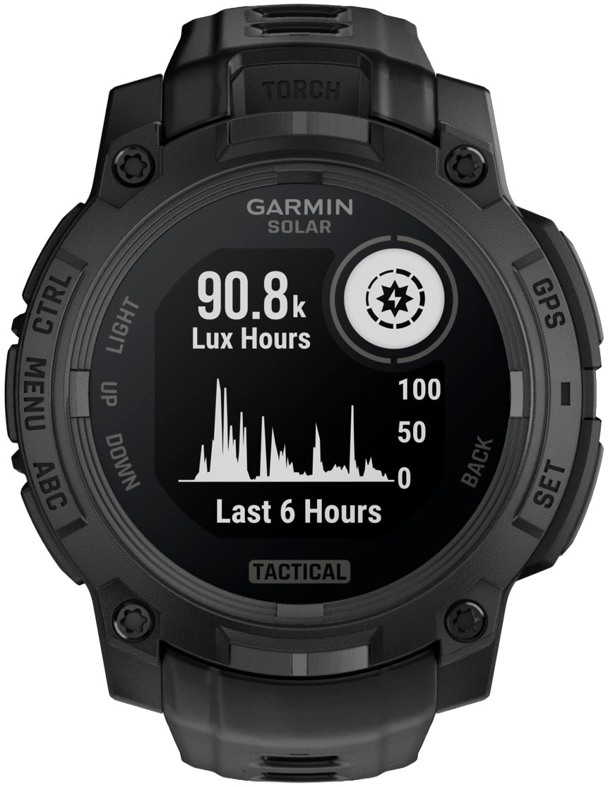 Garmin Smartwatch »Instinct 3 Solar Tactical Edition«(45/ 1,2 ″) Garmin