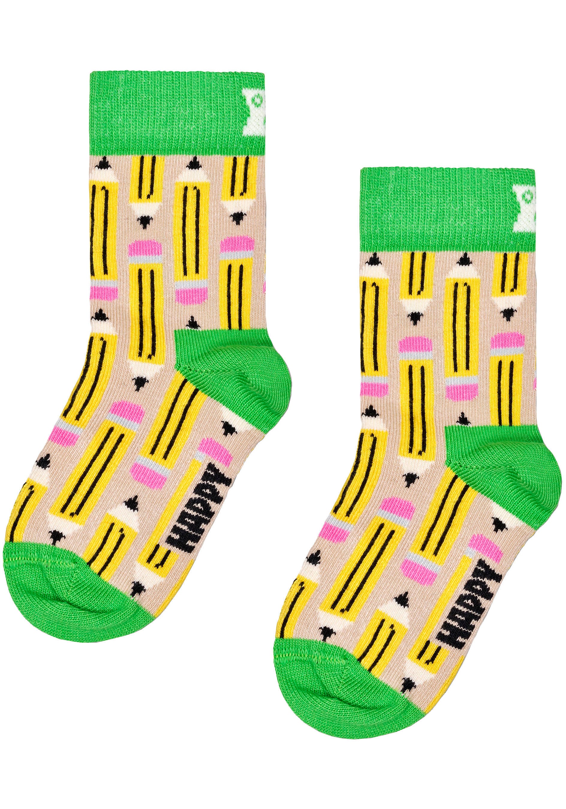 Happy Socks Socken »Back to School«, (3er Pack), mit unterschiedlichen Motiven