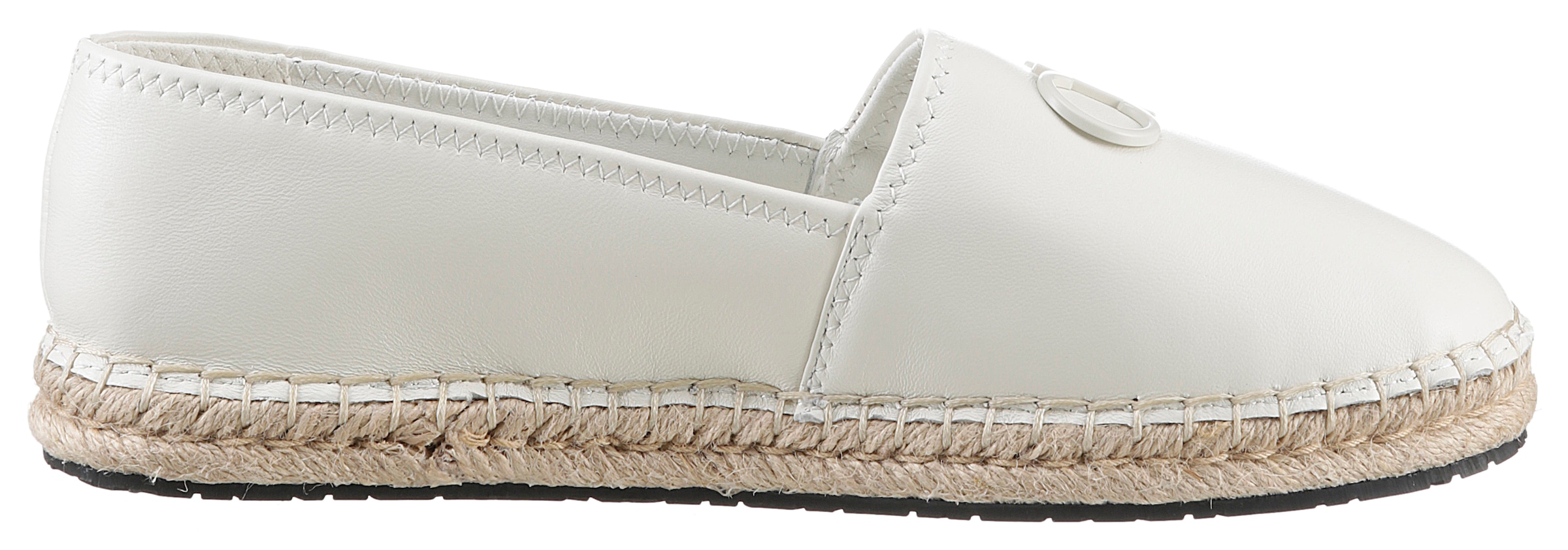 Calvin Klein Espadrille »ELDA 9L *I«, mit Bast umrahmender Laufsohle