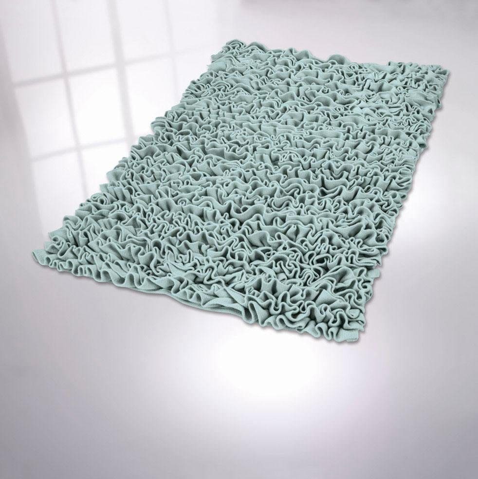 Kleine Wolke Badematte »Nelli«, rutschhemmend beschichtet, fußbodenheizungsgeeignet, Badteppich, Filz Optik, Uni Farben, waschbar