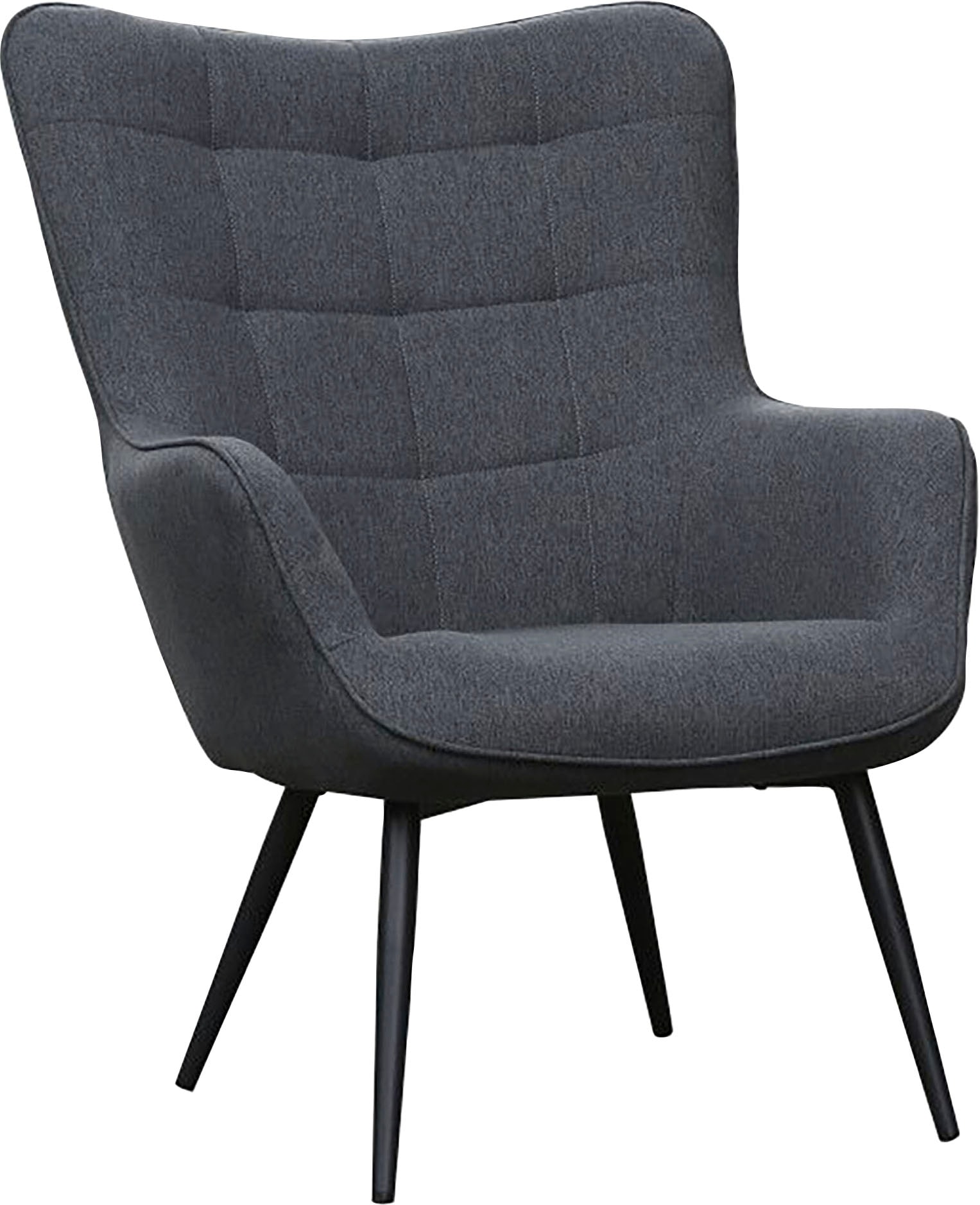 byLIVING Sitzgruppe »Uta«, Set, 2 tlg., Sessel mit Hocker