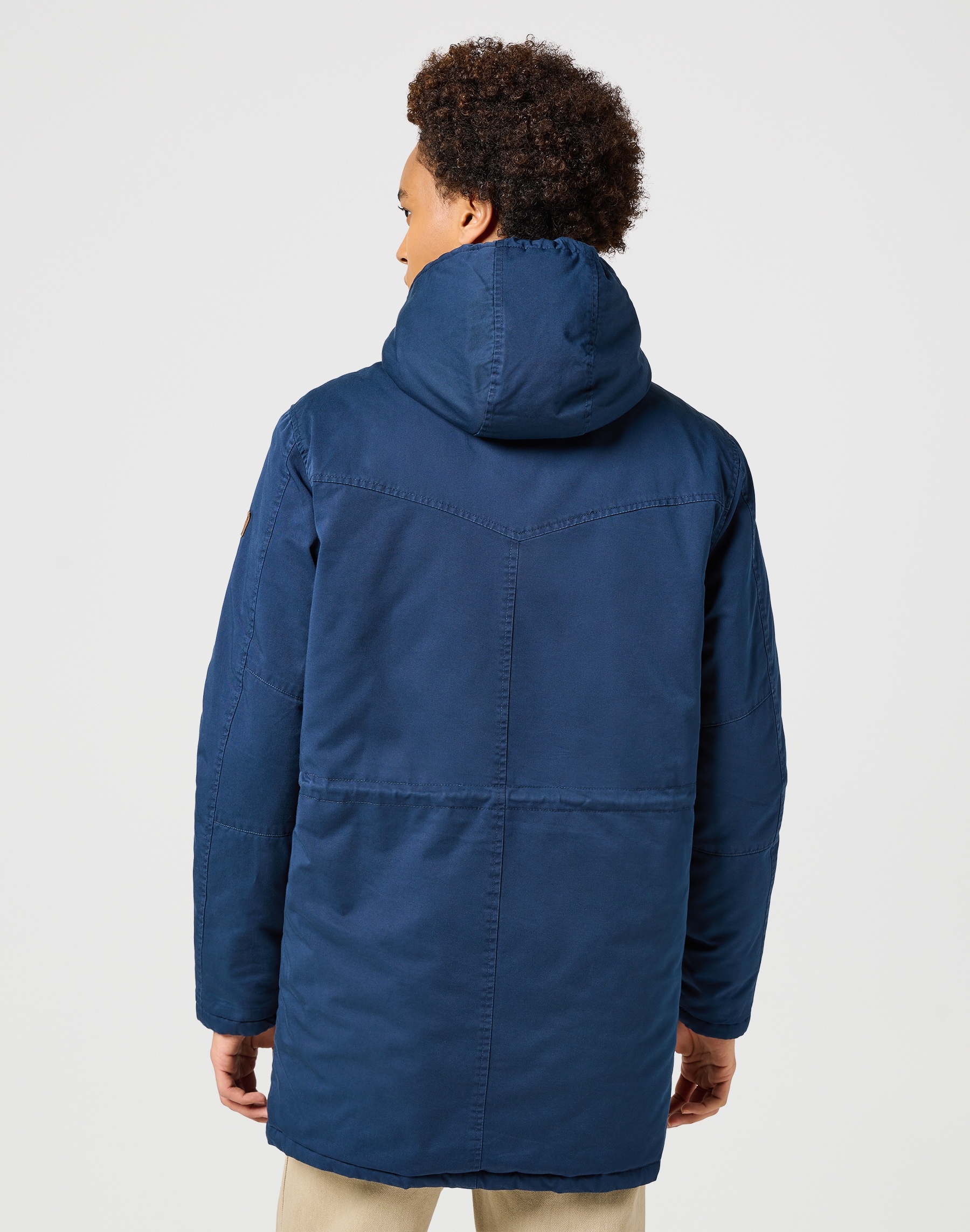 Wrangler Parka »HEAVY PUFFER JACKET«, mit Kapuze, mit Kordelzug