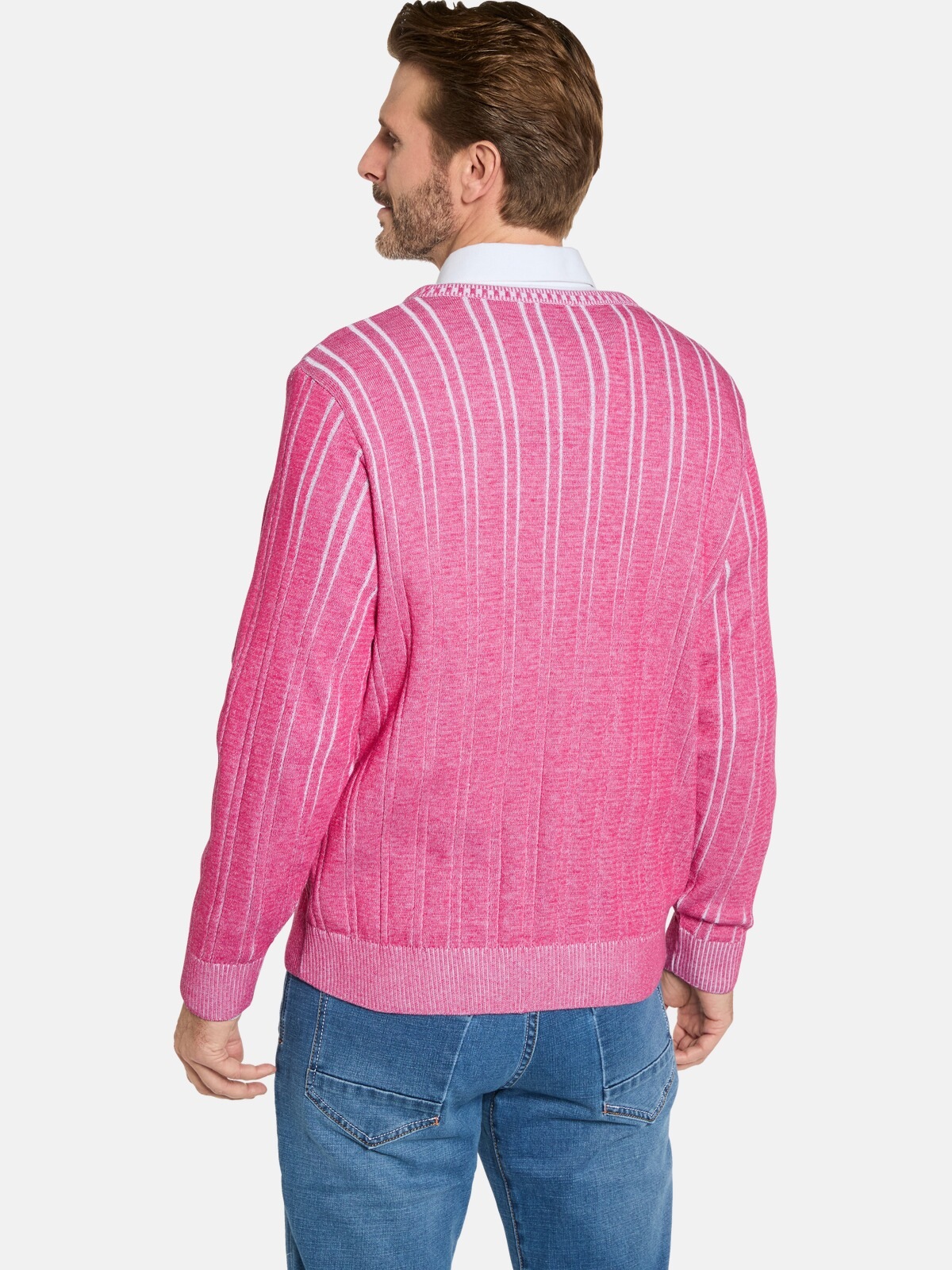 Babista V-Ausschnitt-Pullover »Pullover CARIELLO«, im stilvollen Strickmuster