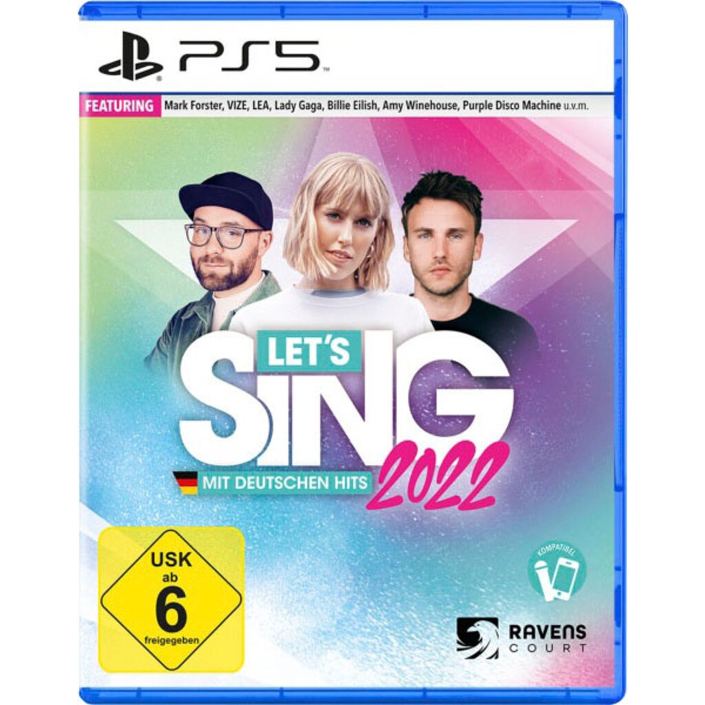 Koch Media Spielesoftware »Let's Sing 2022«, PlayStation 5