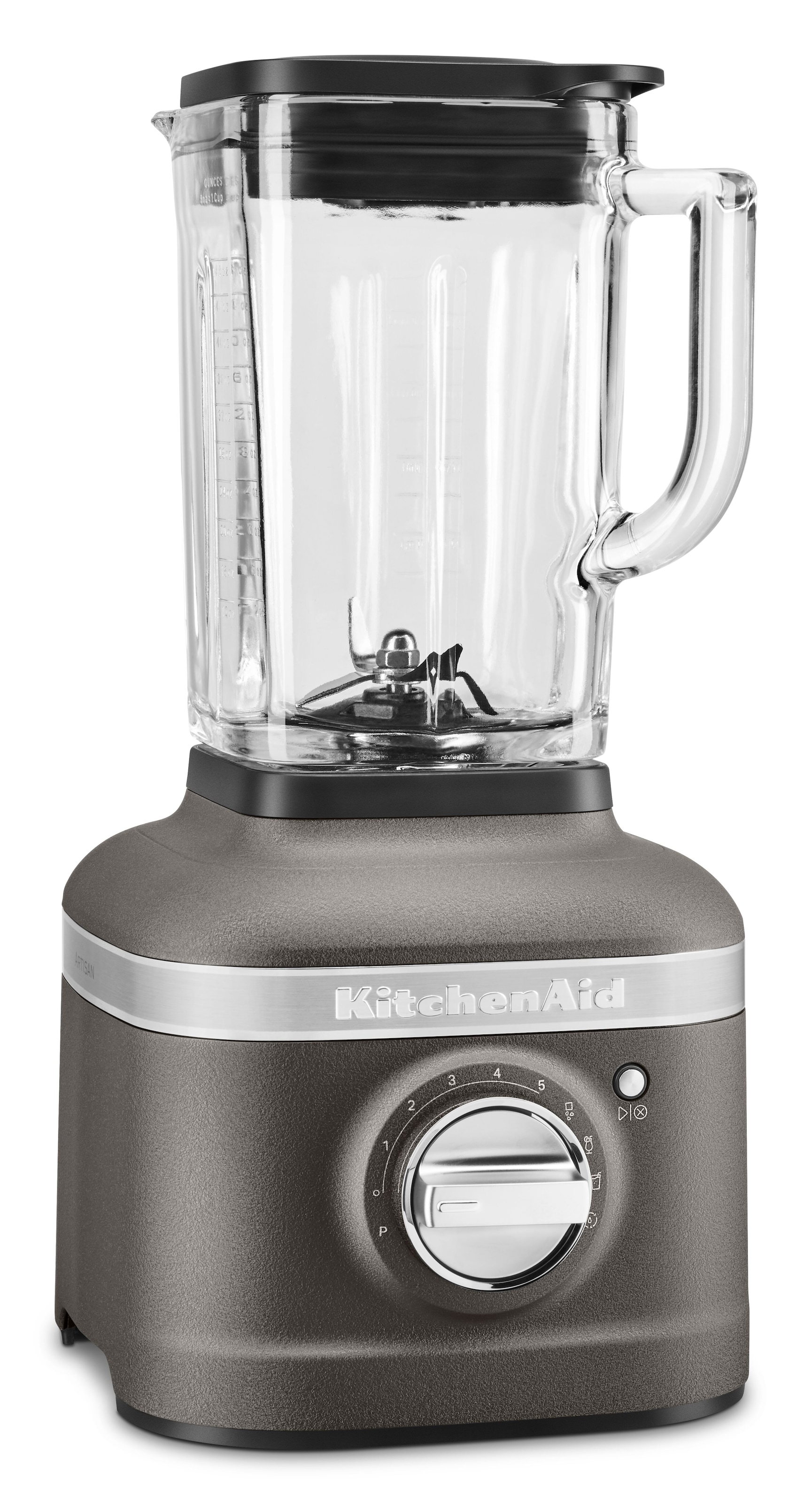 KitchenAid Standmixer »5KSB4026EGR Imperial Grey« 1200 W