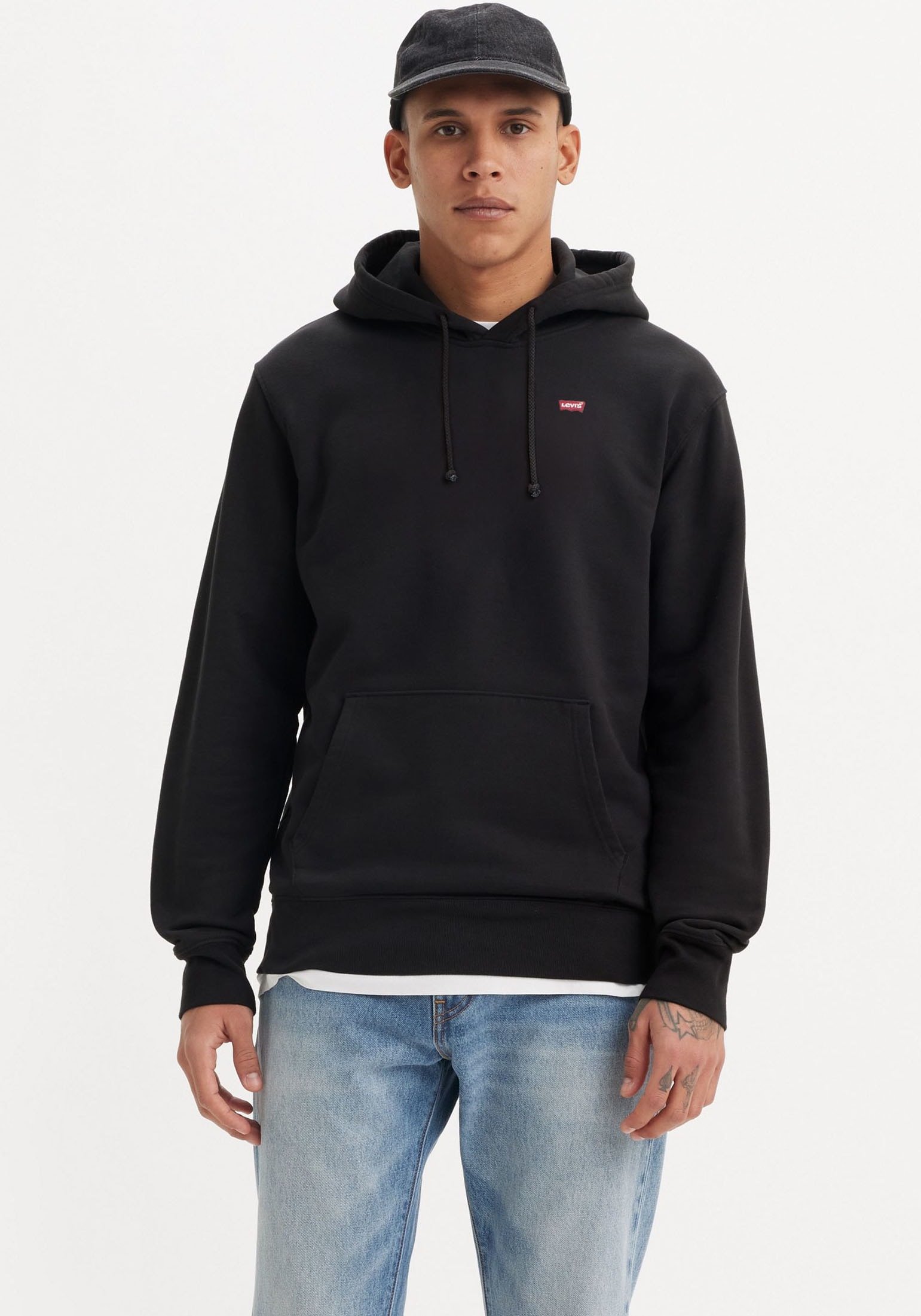 Levi's® Kapuzensweatshirt »NEW ORIGINAL HOODIE«, mit kleinem Batwing-Logo
