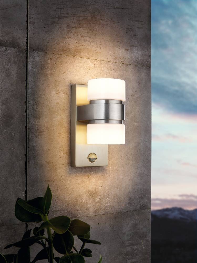 EGLO LED Außen-Wandleuchte »ATOLLARI«, 2 flammig, Leuchtmittel LED-Board | LED fest integriert, 6M Reichweite, Licht nach oben und unten, Außenlampe, Outdoor Lampe
