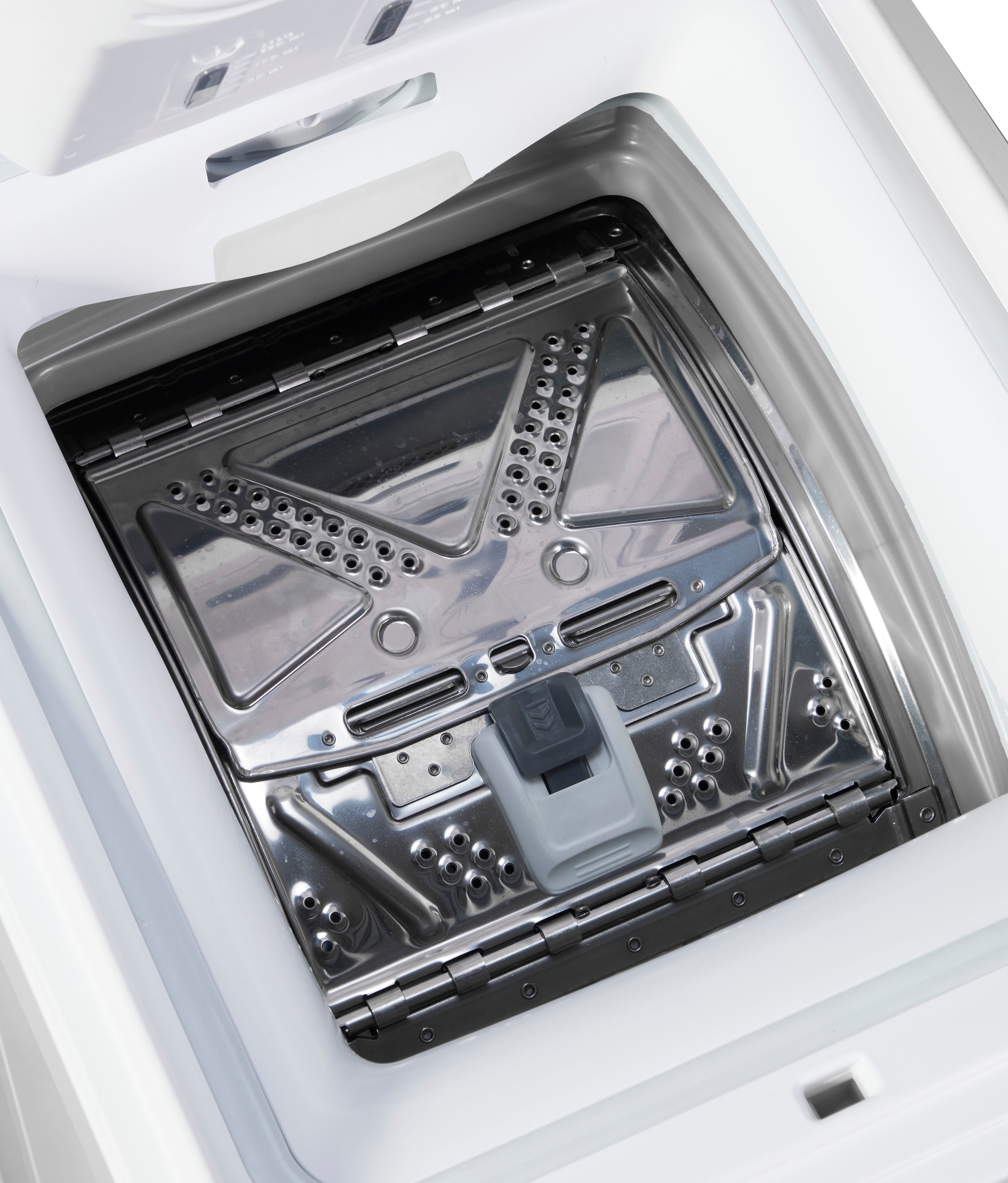 BAUKNECHT Waschmaschine Toplader »WAT Smart Eco 12C«, 6 kg, 1200 U/min, Kurz 30 min., Intensivspülen, Wolleprogramm, Startzeitvorwahl