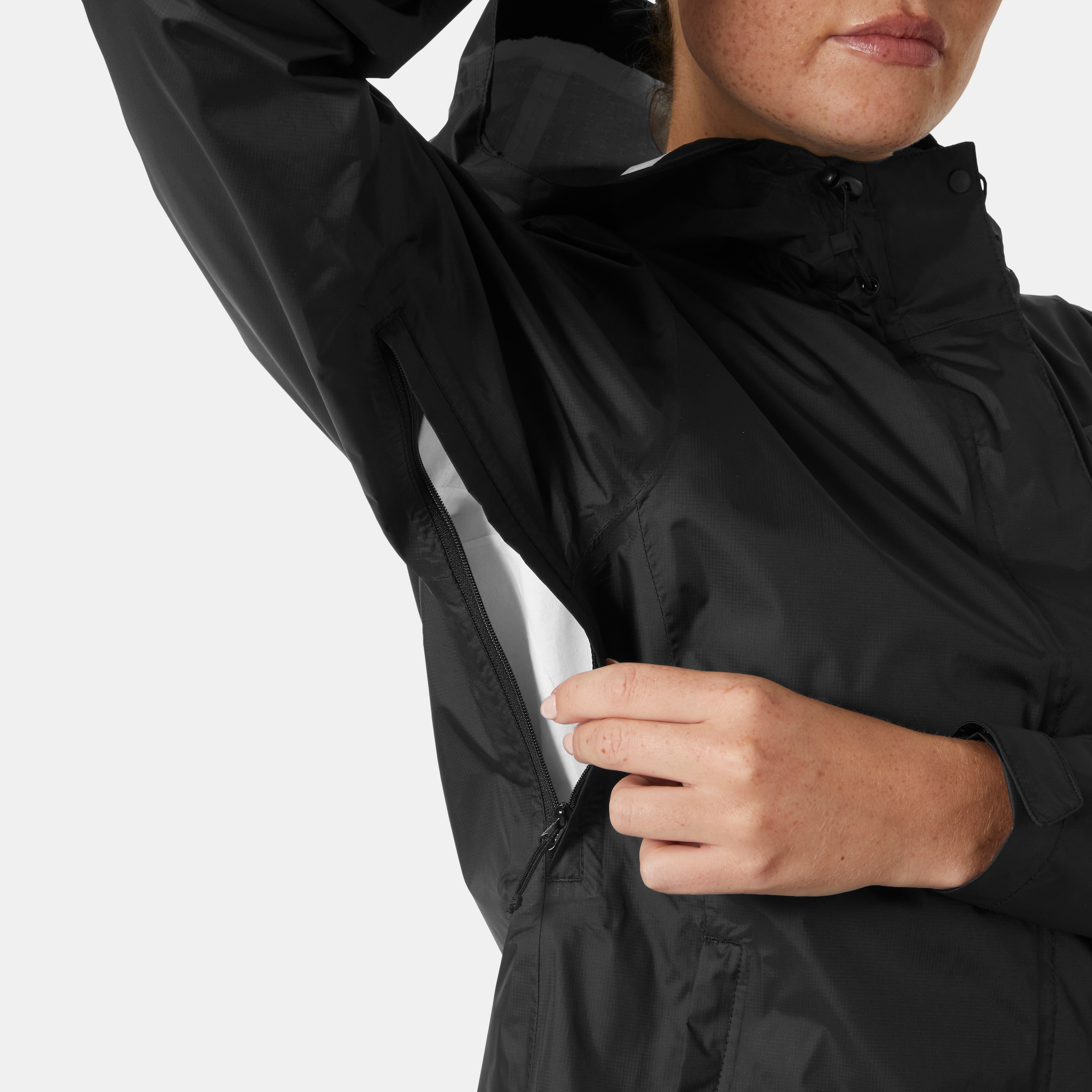 Helly Hansen Funktionsjacke »W LOKE JACKET« mit Kapuze atmungsaktiv, wind- und wasserdicht, versiegelte Nähte