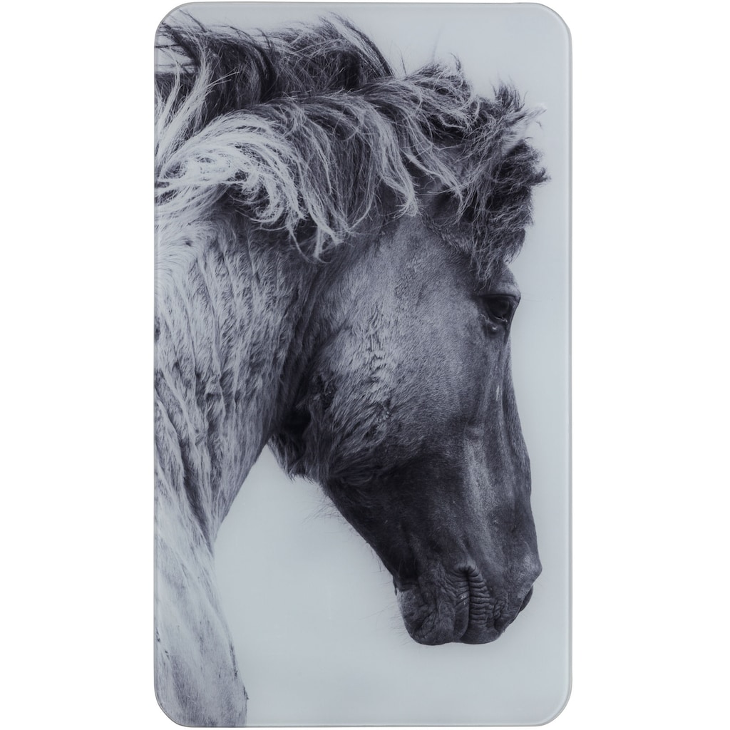 WENKO Herd-Abdeckplatte »Horses«, (Set, 2 tlg.)