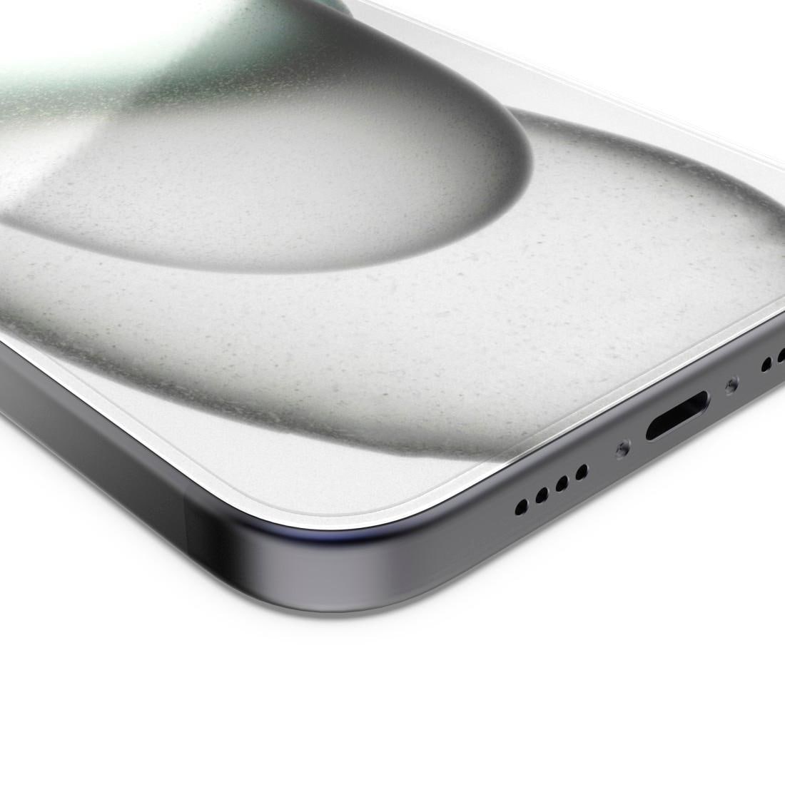 Hama Displayschutzglas »Displayschutz, Schutzglas für Apple iPhone 16 Pro Max, Montagehilfe«, für iPhone 16 Pro Max, stoßfest, kratzfest, ultradünn
