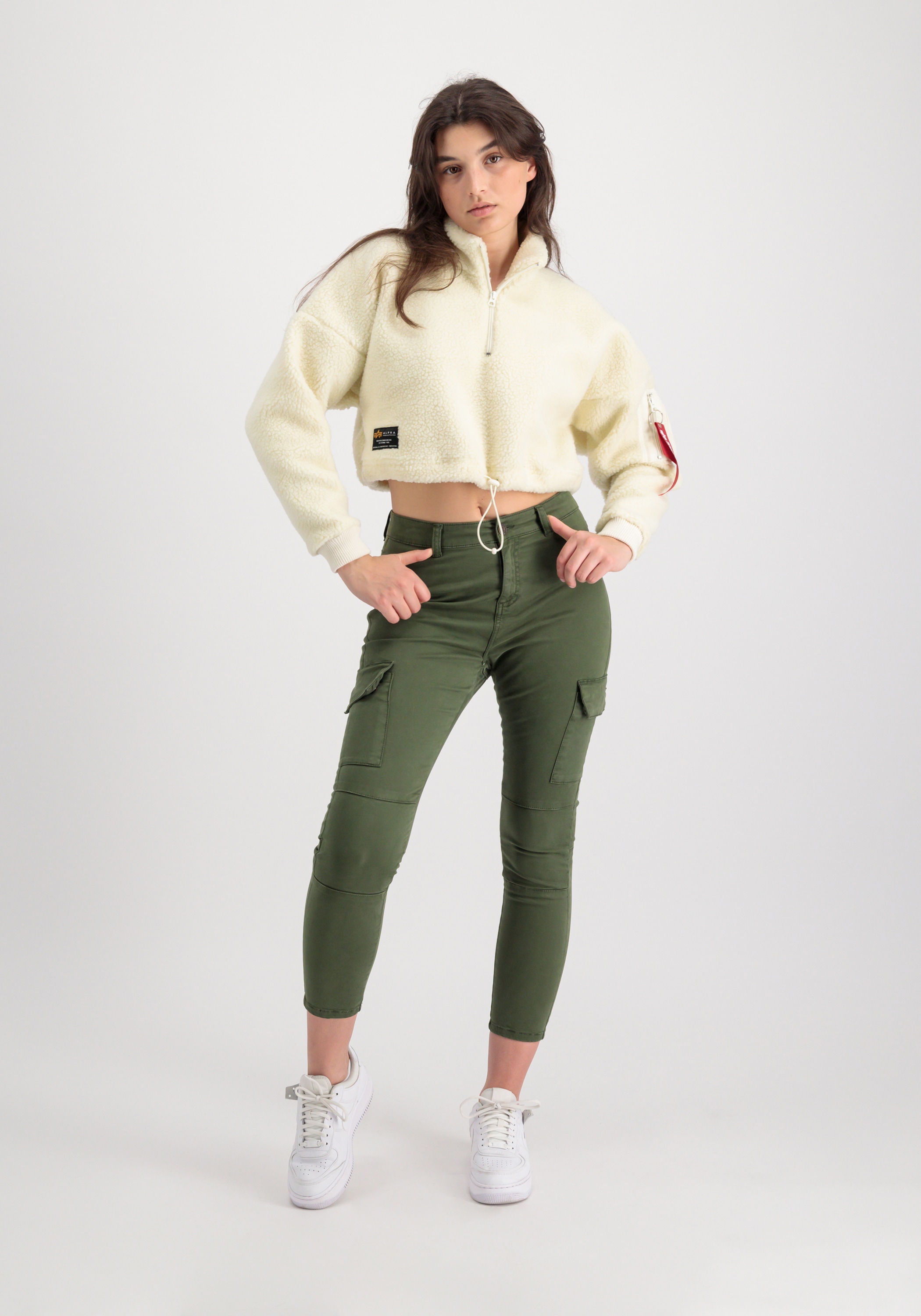 Alpha Industries Sweater »Alpha Industries Women - Sweatshirts Teddy ZH Sweater COS Women«
