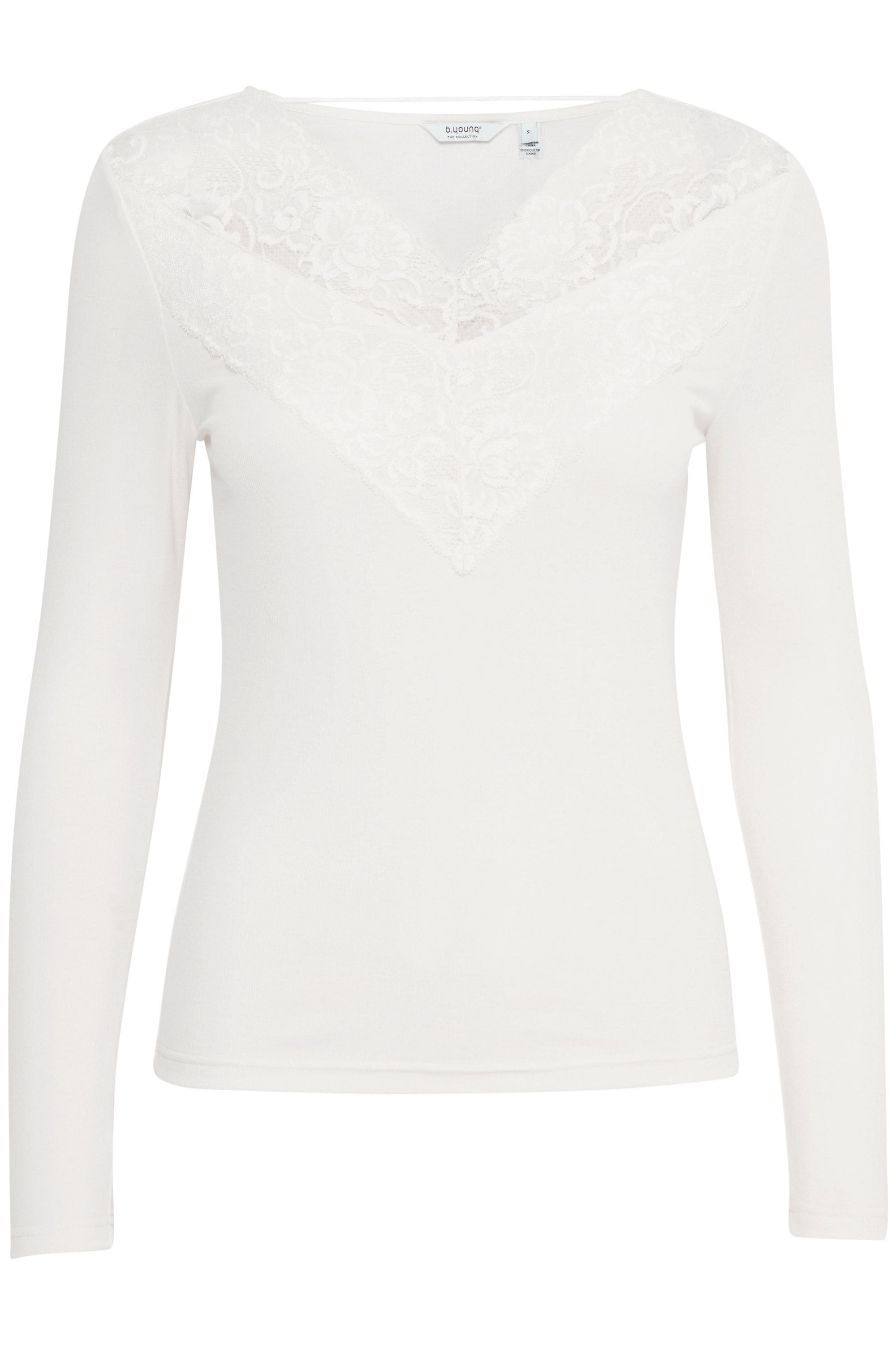 b.young Longsweatshirt »Longtop BYPIRENI LACE TOP -«