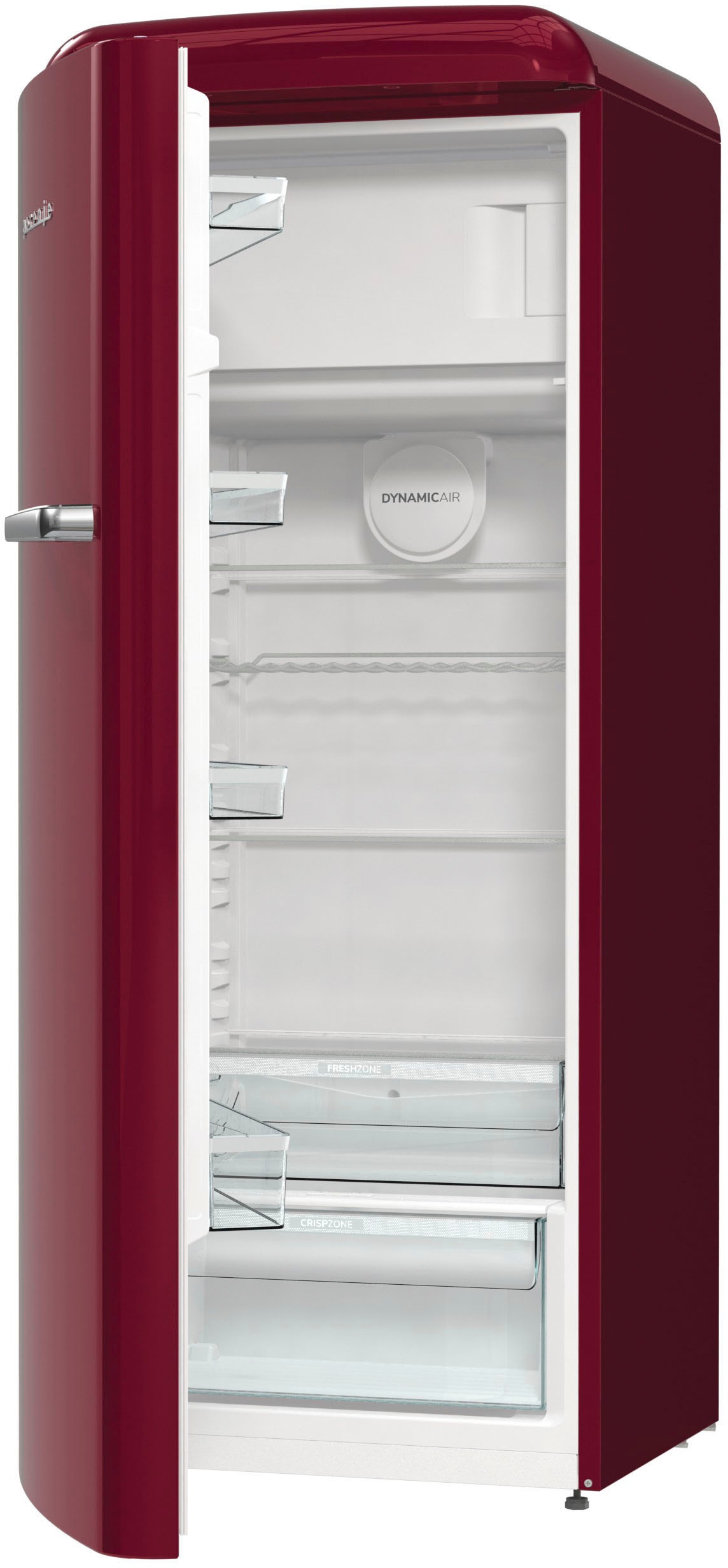 GORENJE Kühlschrank, ORB615DR-L, 152,5 cm hoch, 59,5 cm breit mit 3 Jahren  XXL Garantie | Kühl-Gefrierkombinationen