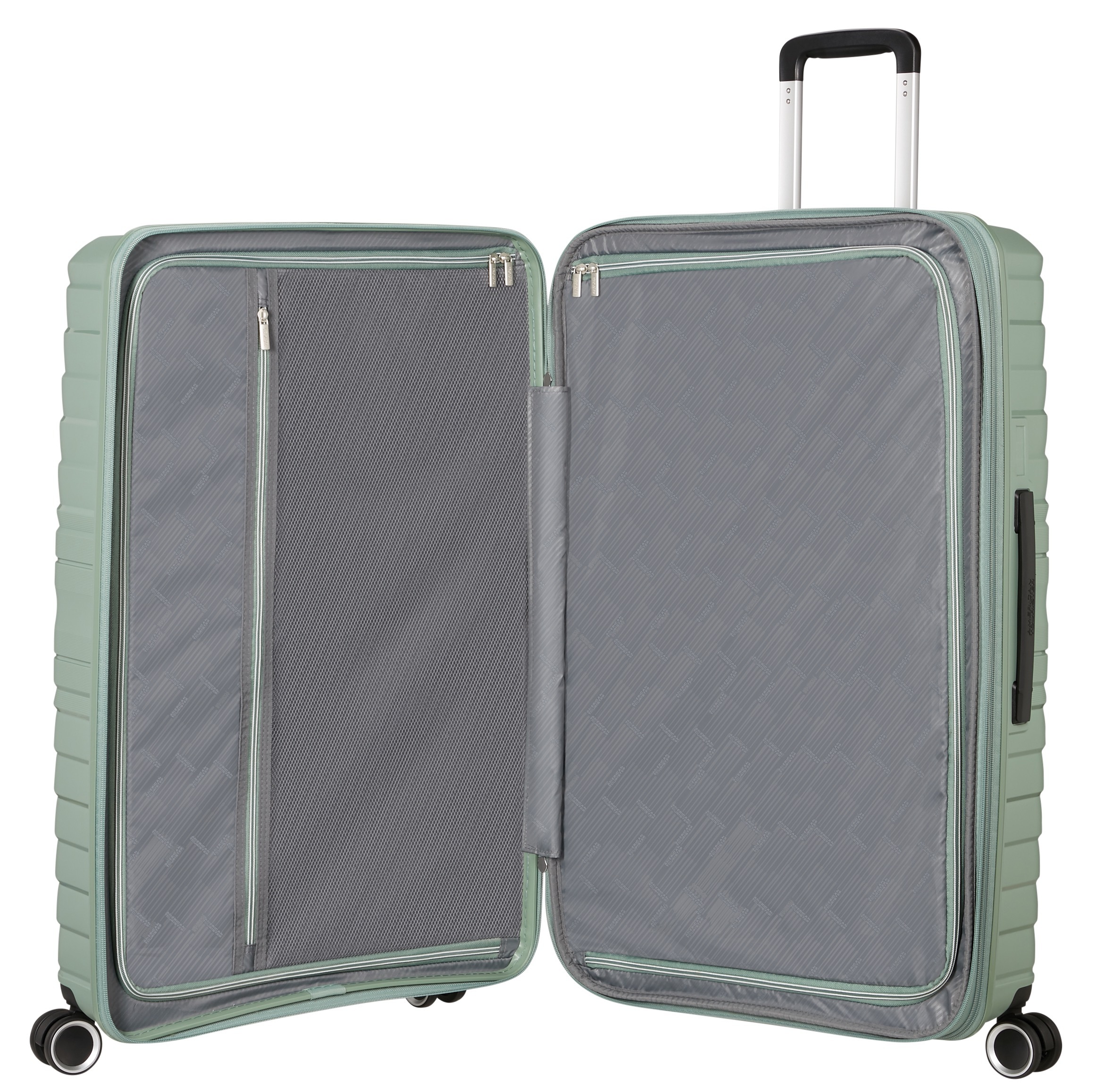 American Tourister® Hartschalen-Trolley »FLYTWIST, verschiedene Größen und Farben«, 4 Rollen, Hartschalen-Koffer personalisierbar Volumenerweiterung