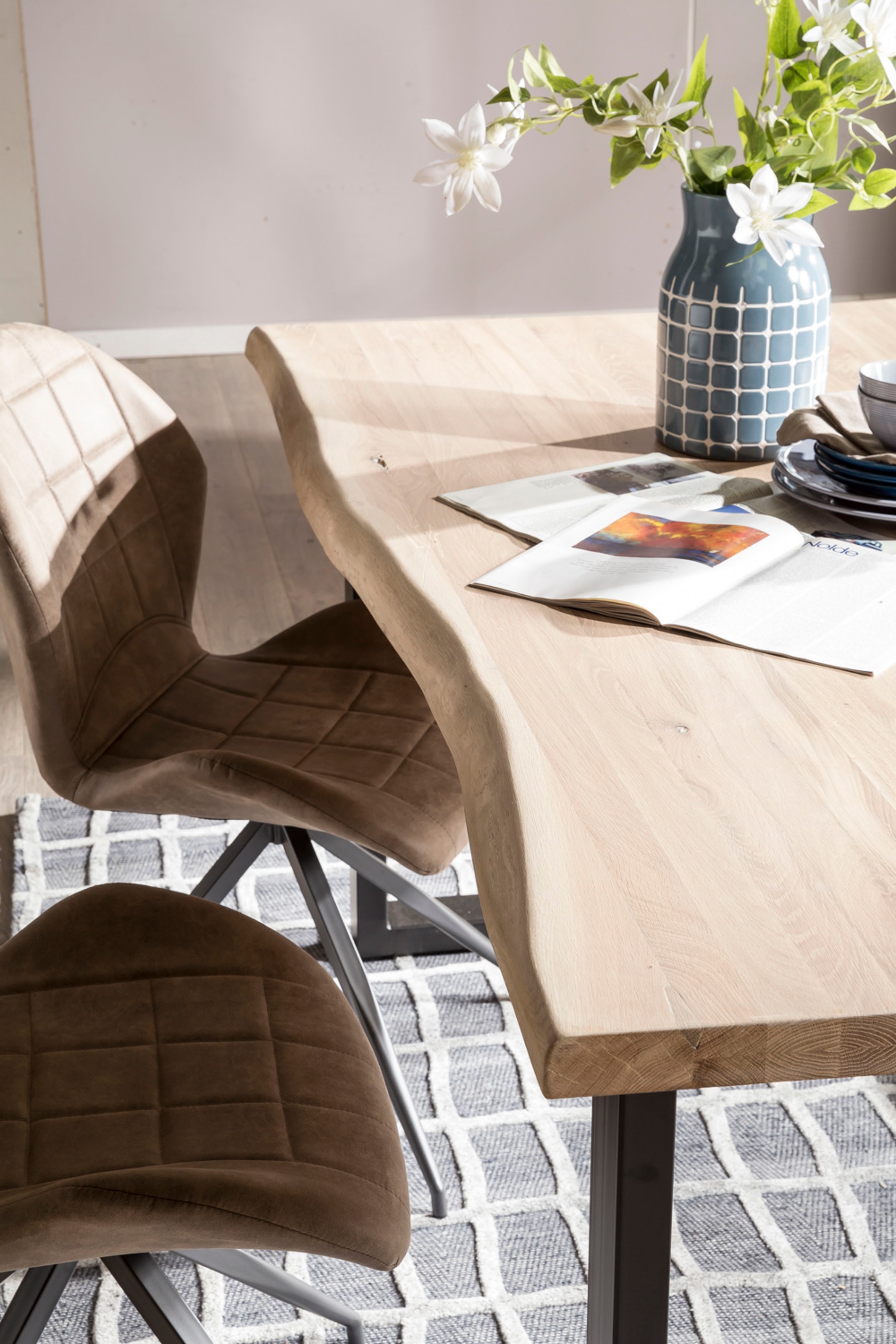 Home affaire Esstisch »Tristan« mit Baumkante