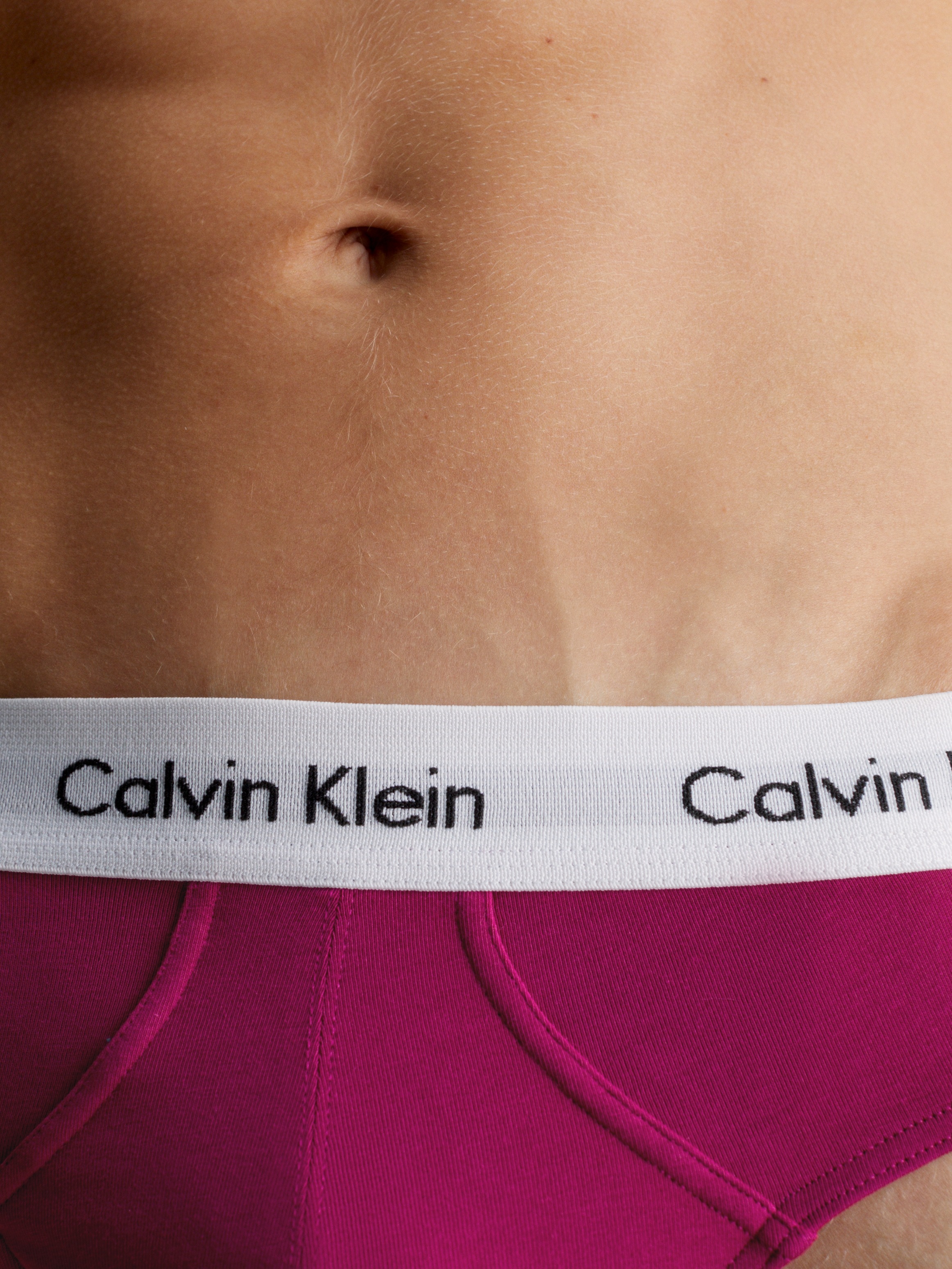 Calvin Klein Underwear Hipster »HIP BRIEF 3PK«, (Packung, 3 St., 3er-Pack), mit Logo-Elastikbund