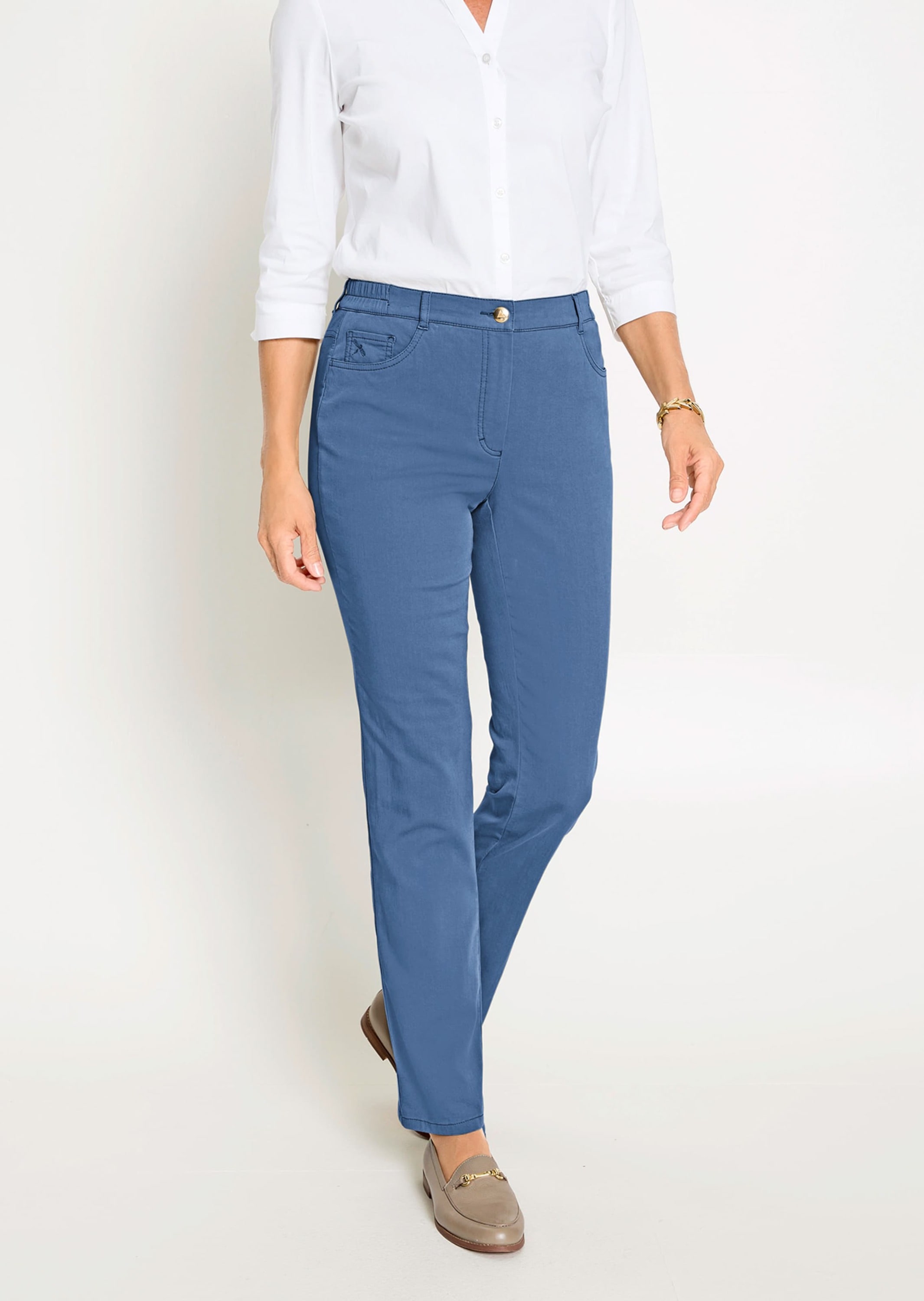 GOLDNER 2-in-1-Hose »Hose Carla in weicher, stretchbequemer Qualität«