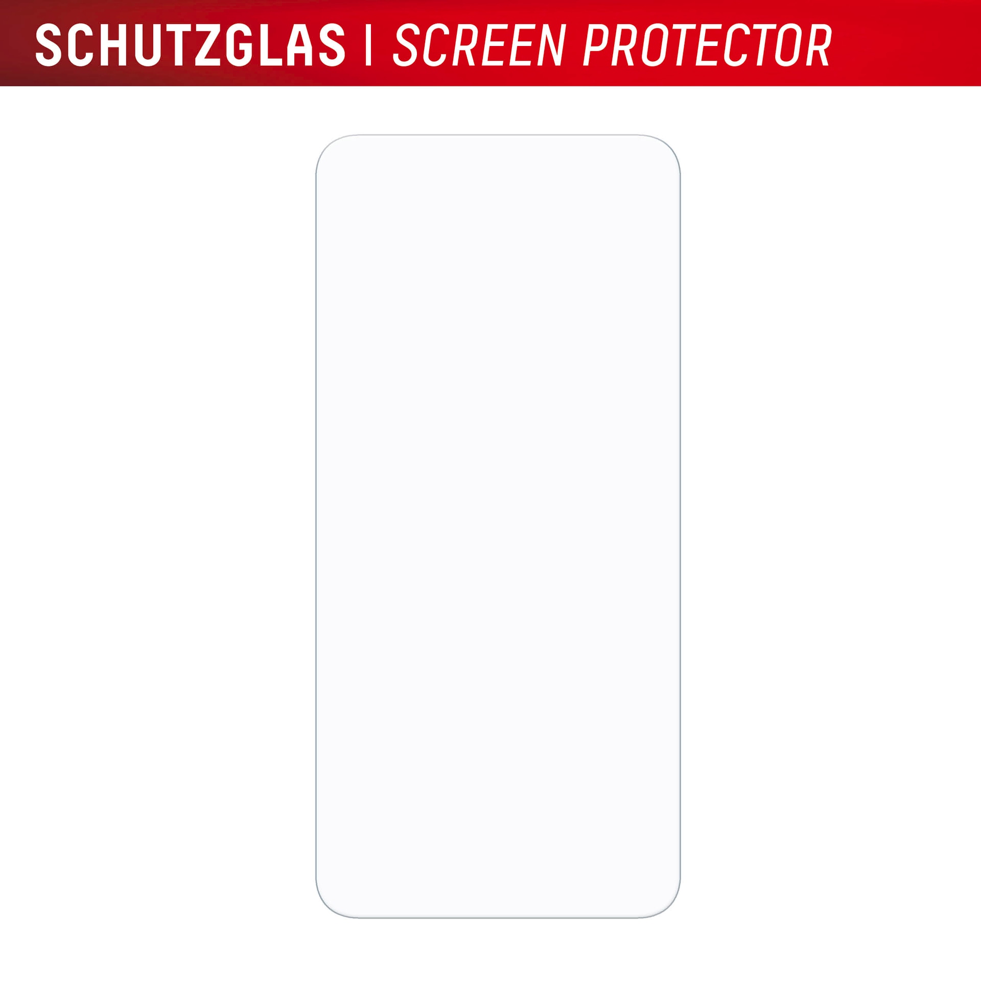 Displex Displayschutzglas »Real Glass Screen Protector inklusive Case« für Samsung Galaxy S25 FE Displayschutzfolie, Schutzfolie, Bildschirmschutz, kratz- & stoßfest