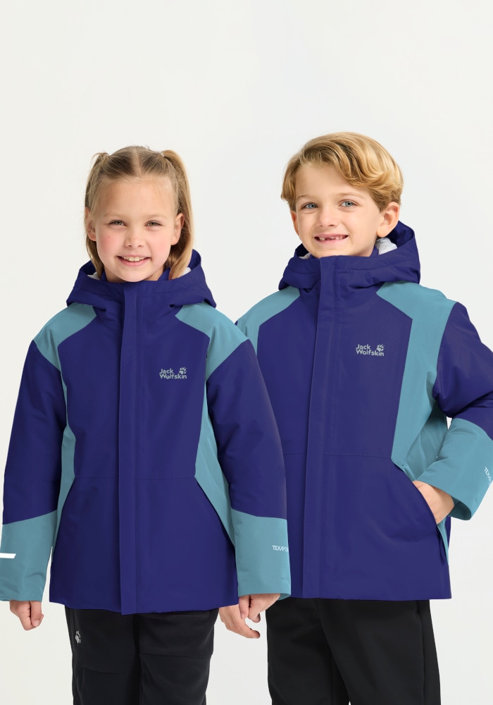 Jack Wolfskin Skijacke »SNOWFLASH JKT K« Winterjacke für Kinder, wasserdicht, warm