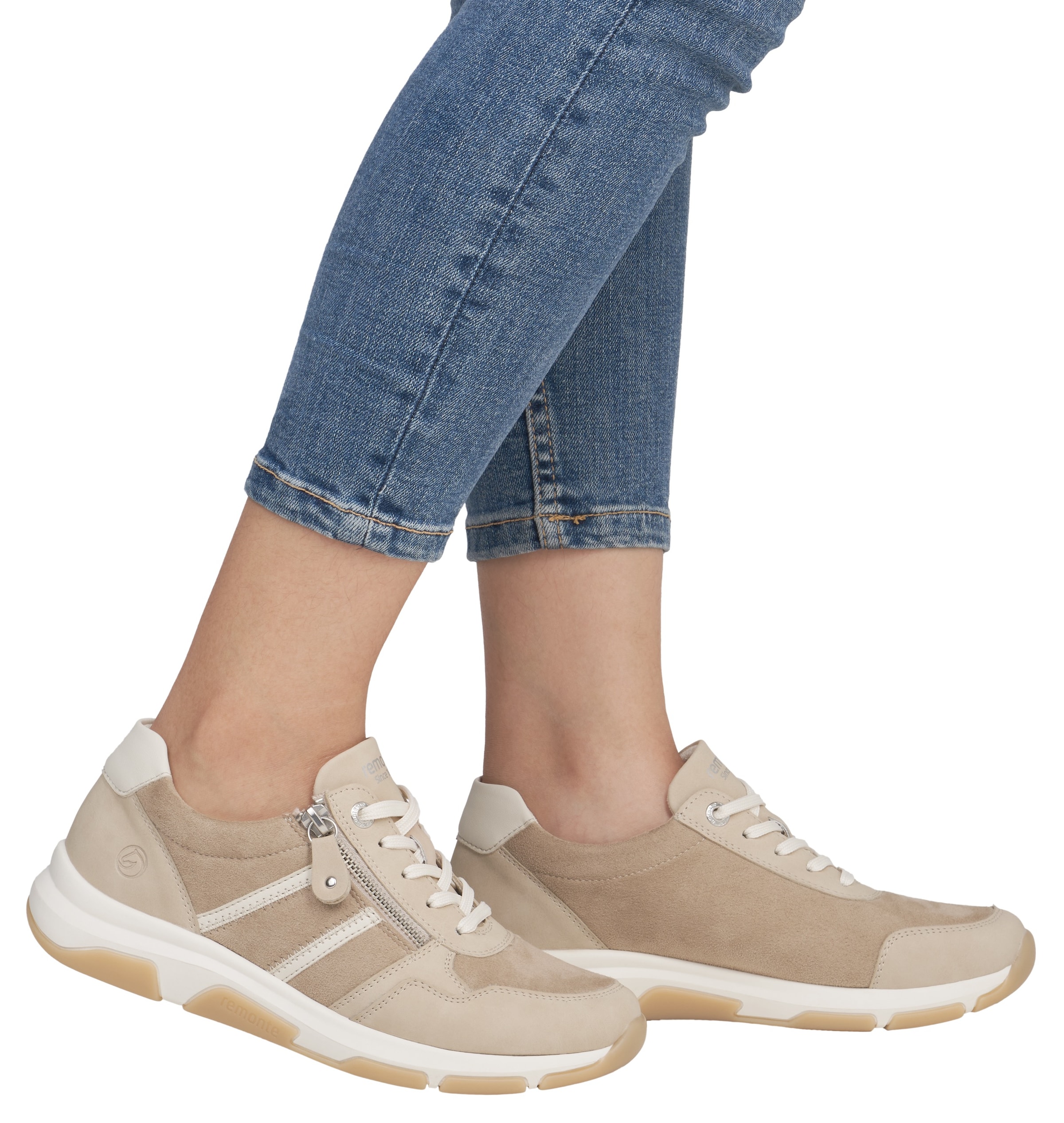 Remonte Keilsneaker, Freizeitschuh, Halbschuh, Schnürschuh in veganer Verarbeitung
