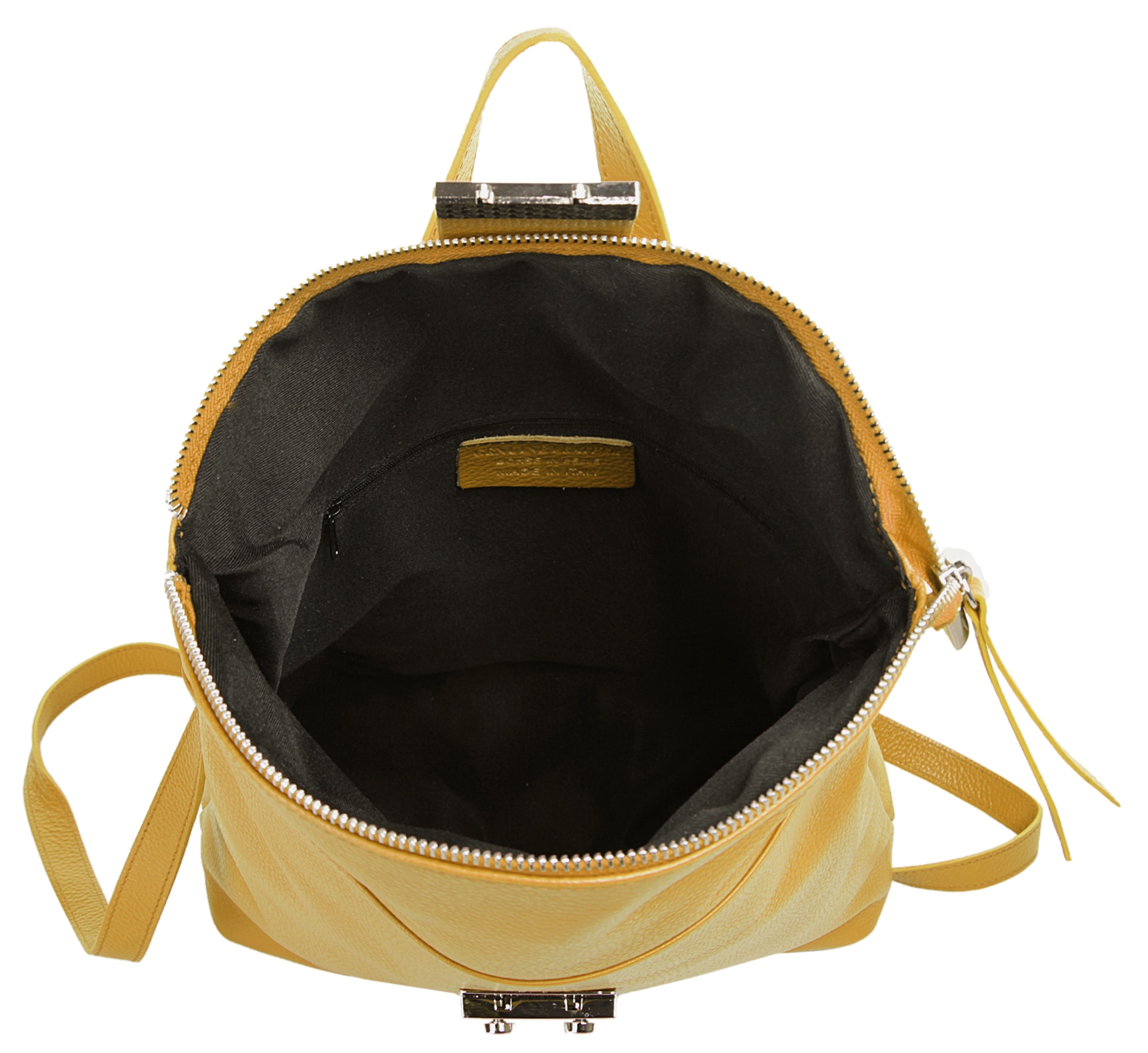 Cluty Cityrucksack, echt Leder, Made in Italy