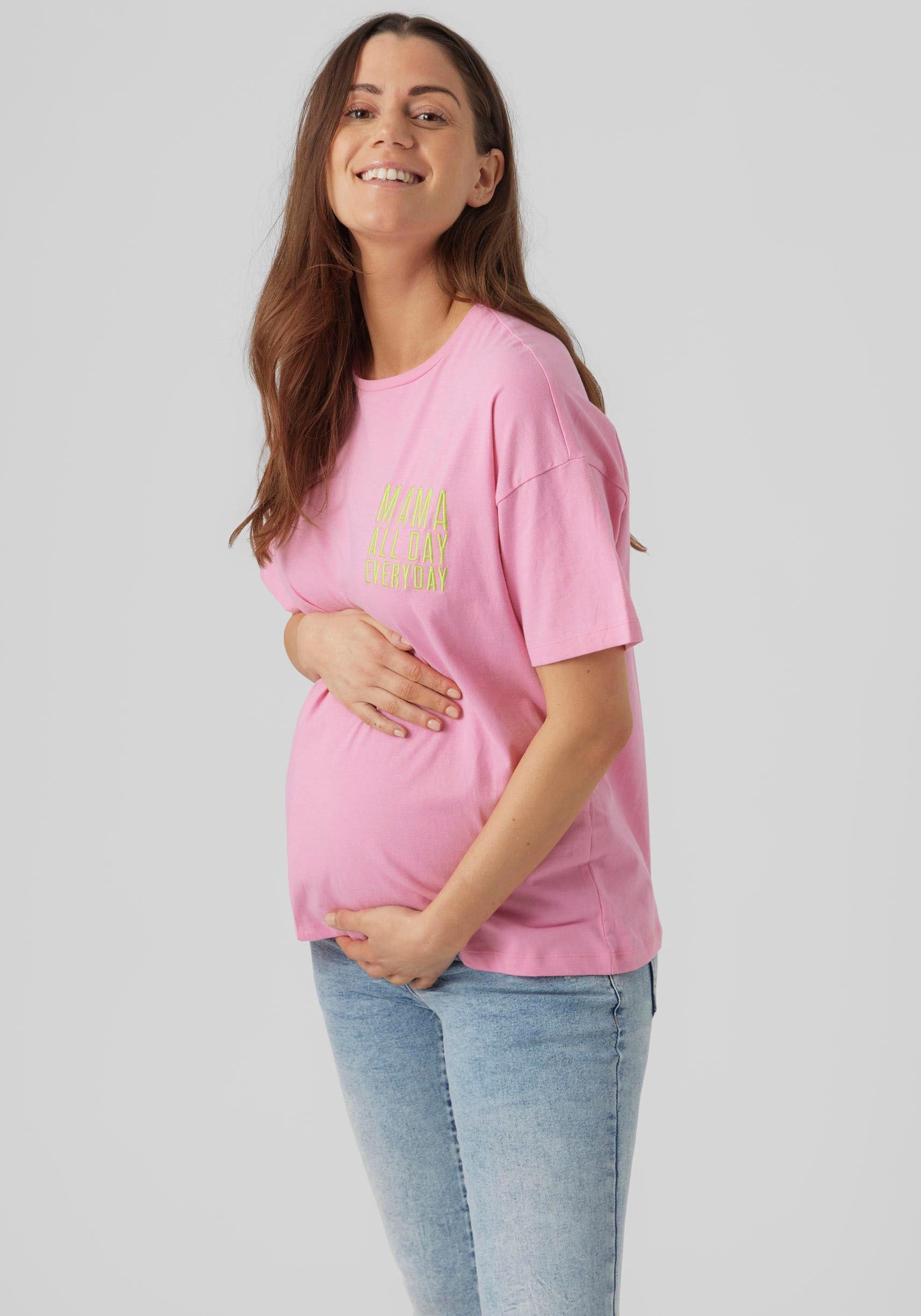 Mamalicious Kurzarmshirt »MLFERIDA SS JRS TOP A.«