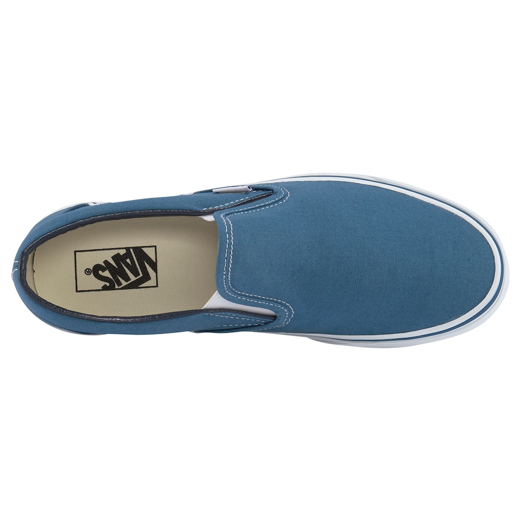 Vans Sneaker »Classic Slip-On«, aus textilem Canvas-Material