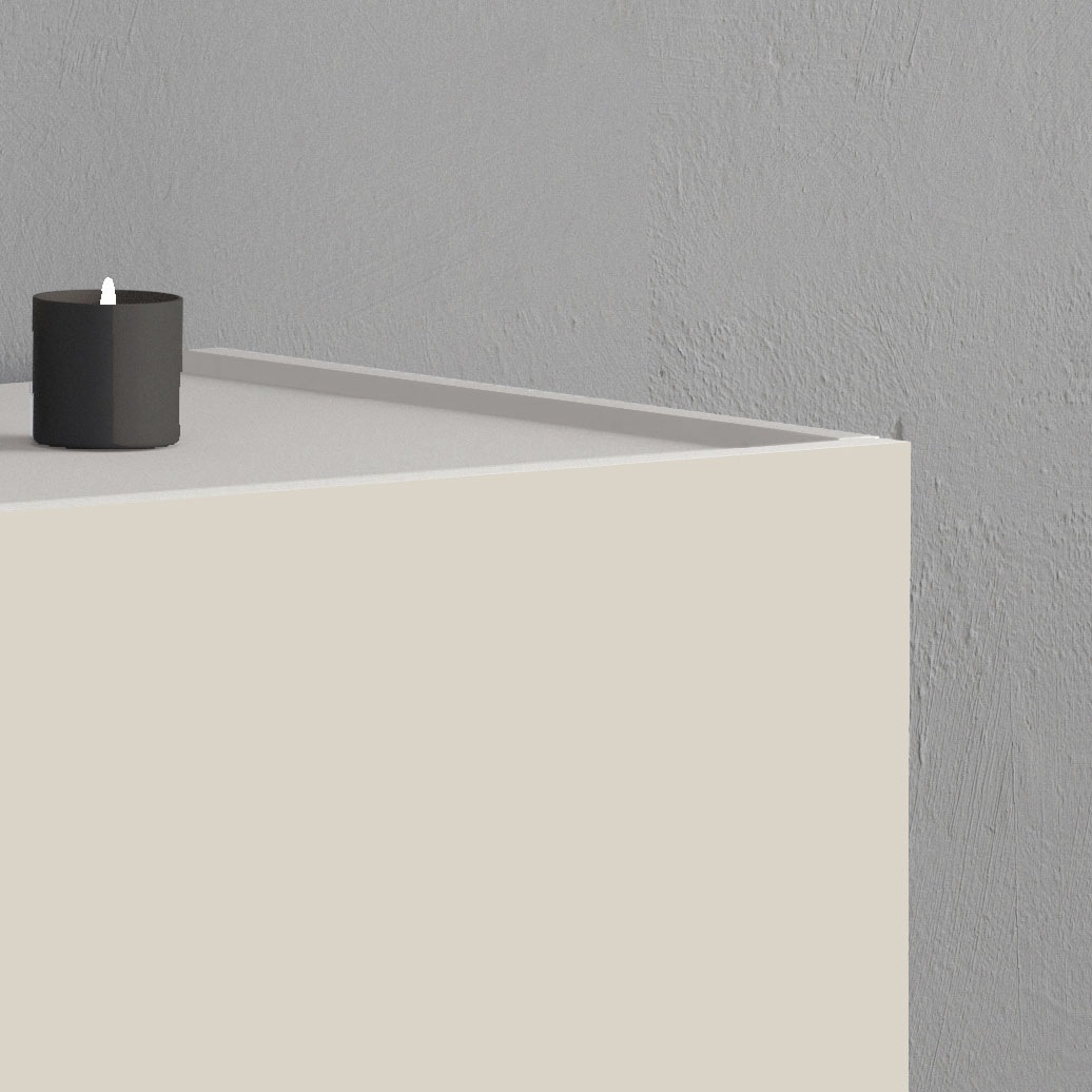 INOSIGN Lowboard »VELA, Lowboard, Breite 180 cm, Design mit schrägen Türen« 1 Stk. tlg. Made in Italy, Maße-B/T/H: 180x35x45, Lowboard, TV-Board, TV-Kommode