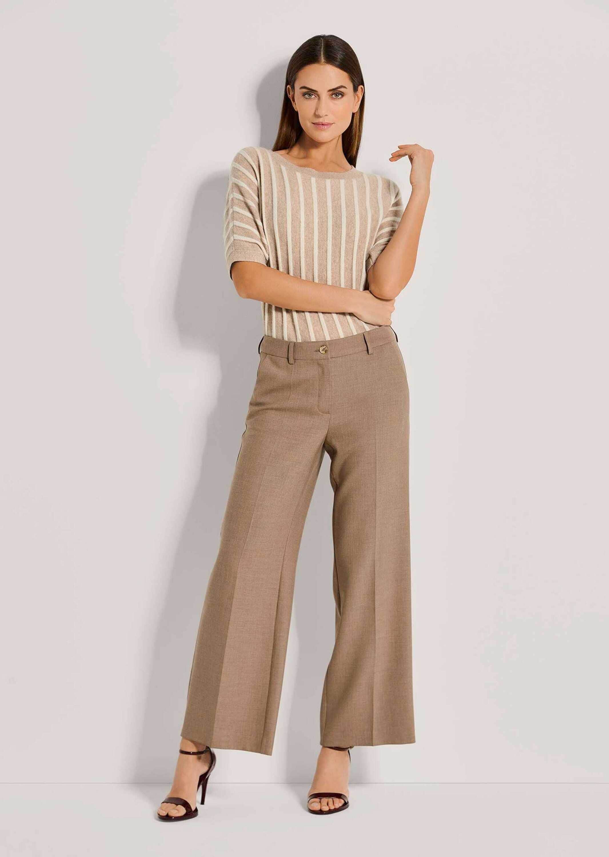 MADELEINE Bügelfaltenhose »Hose Weite Hose mit Bügelfalten«