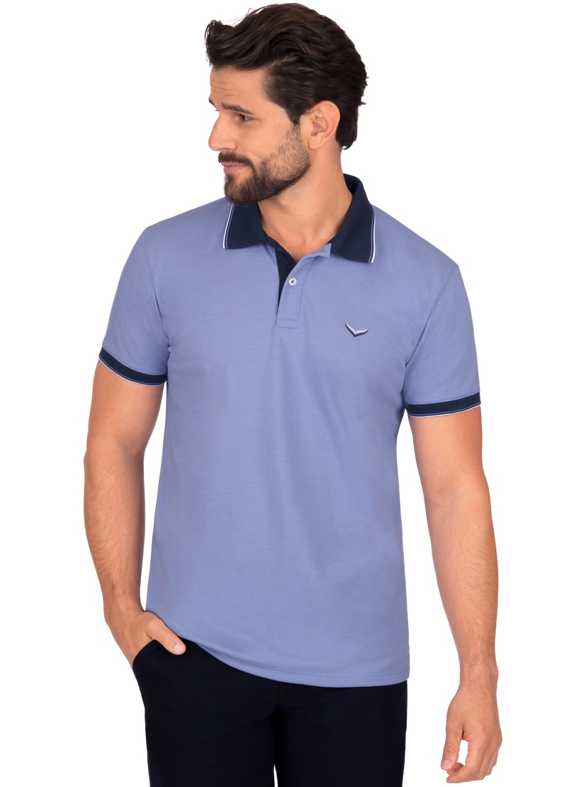 Fit Slim bei Polohemd« Poloshirt »TRIGEMA ♕ Trigema