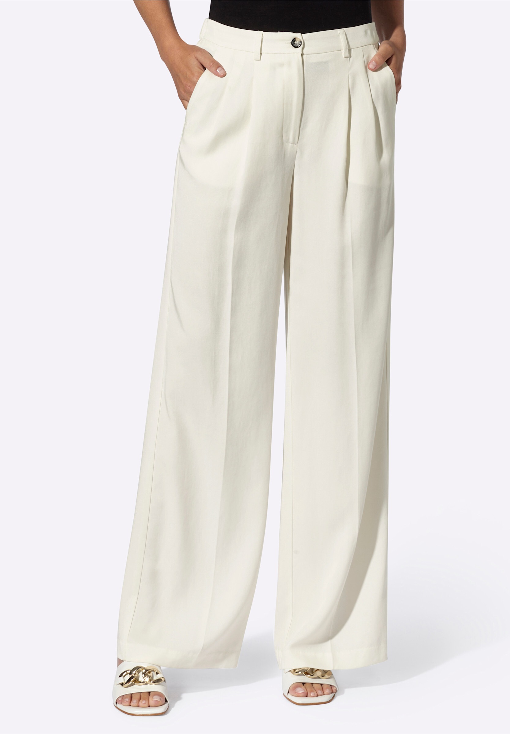 heine Bügelfaltenhose »Hose Webhose aus Lyocell«