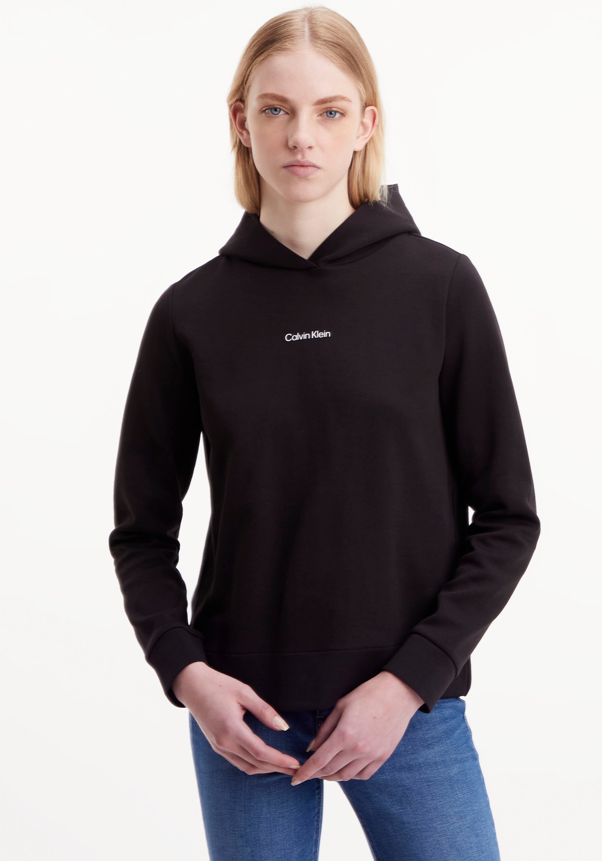 Calvin Klein Hoodie »MICRO LOGO ESS HOODIE«, mit Calvin Klein Schriftzug