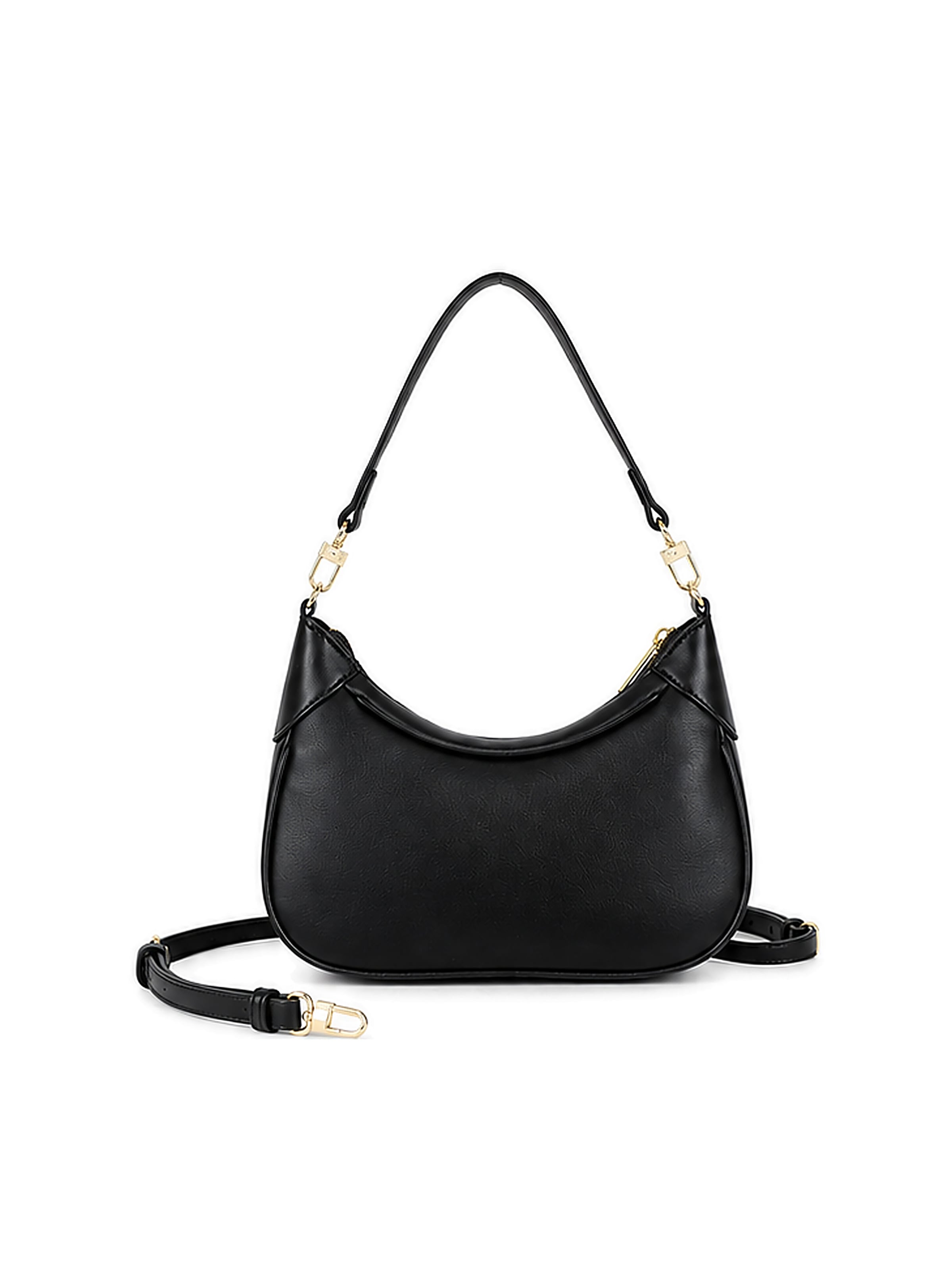 GABRIELLA G By Gabriella Gucci Hobo »CARLA« Damen Schultertasche, Umhängetasche mit G-Logo-Schmuckelement