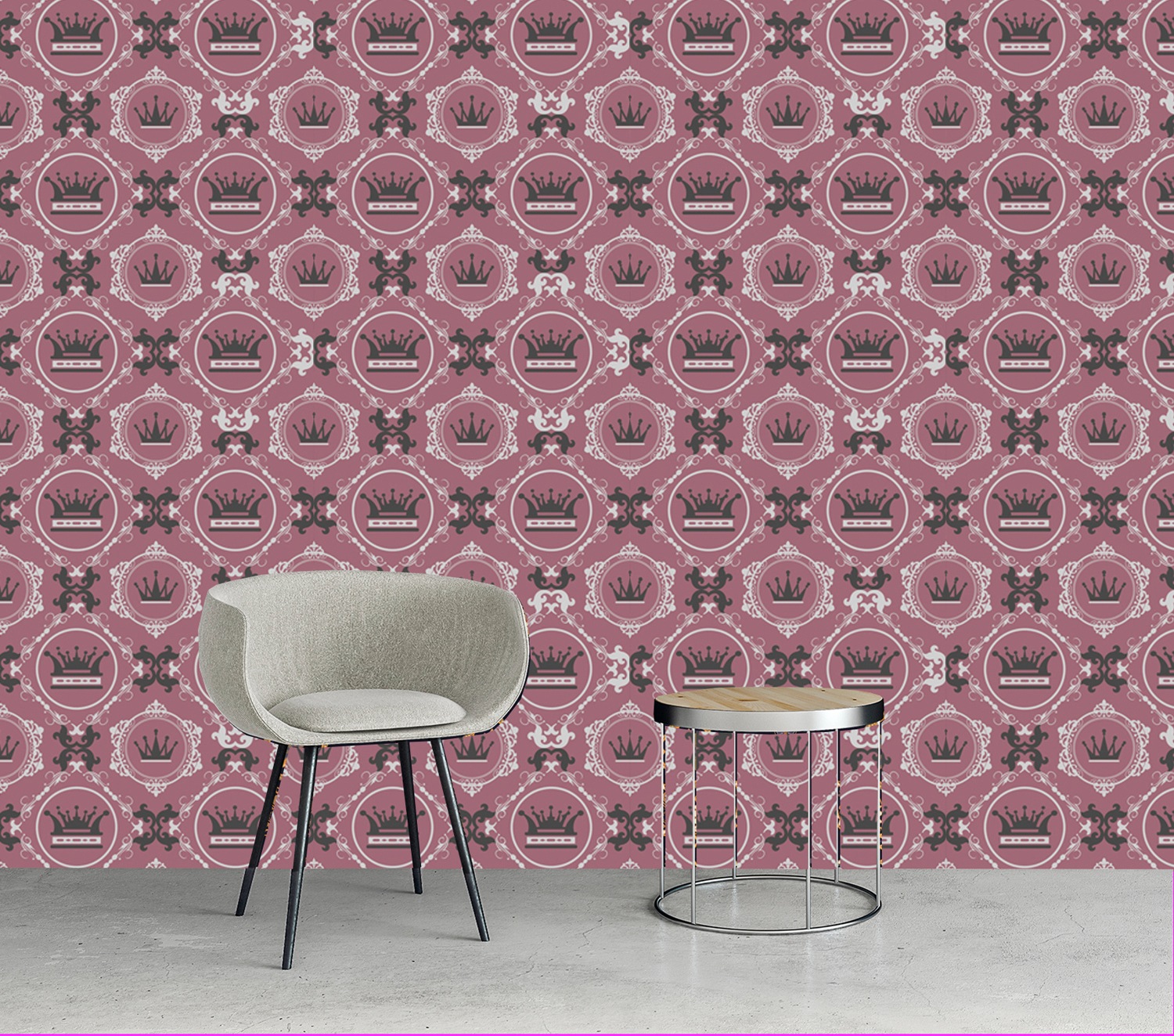 queence Vinyltapete »Tallulah«, Farbverlauf-bedruckt-abstrakt, 90x250cm, selbstklebend, kinderleichte Anbringung, Sticker