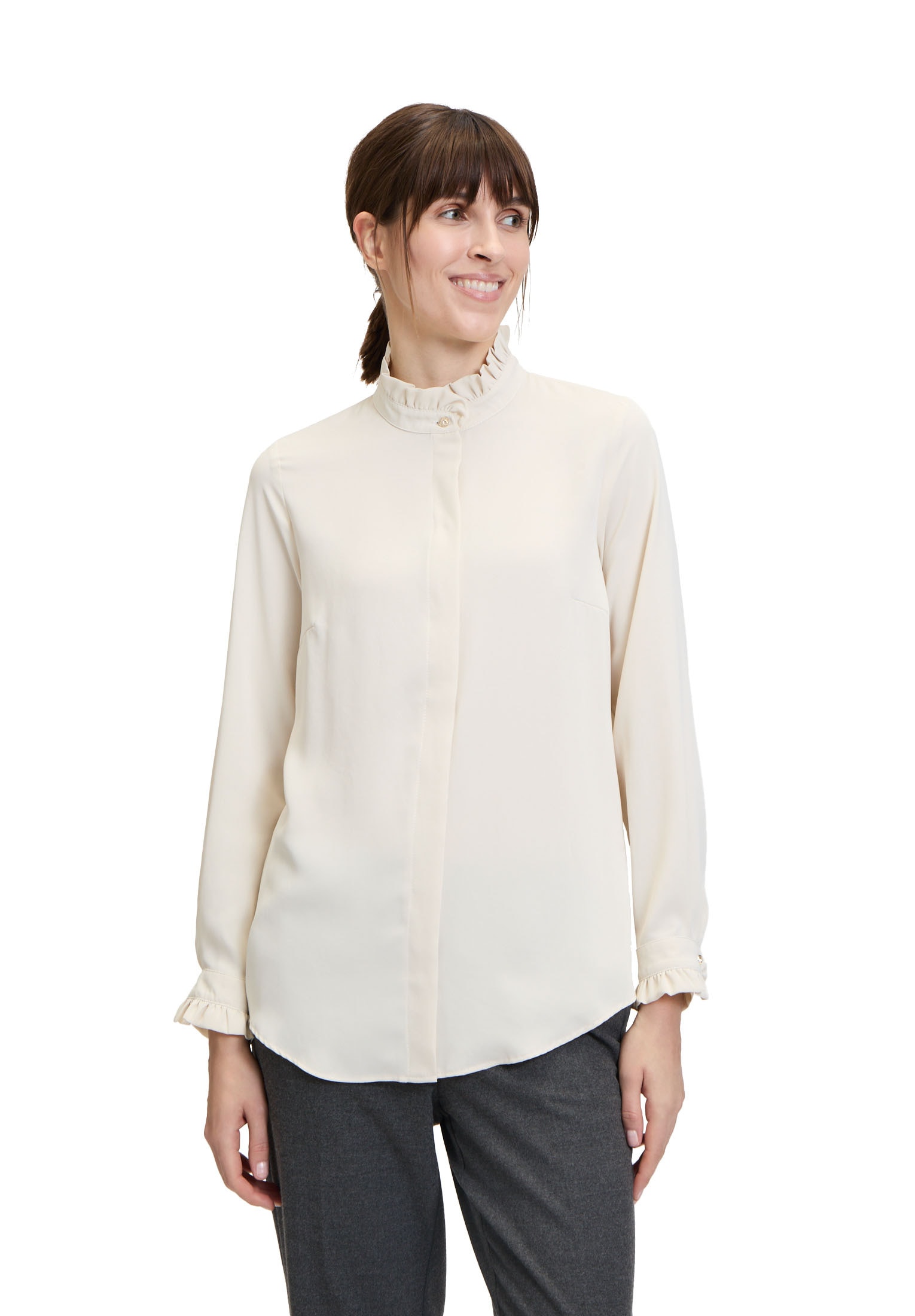 Cartoon Rüschenbluse »Rüschenbluse mit Knöpfen«