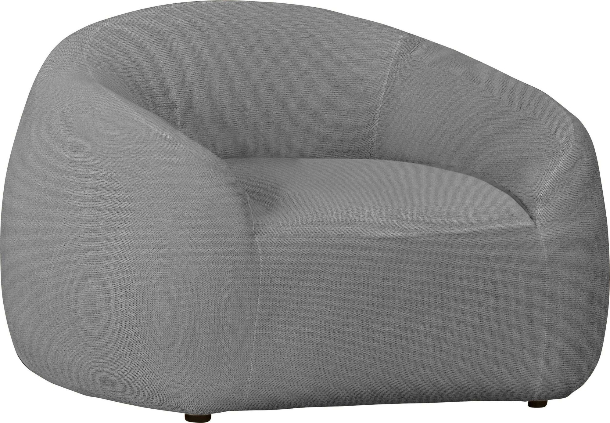 LeGer Home by Lena Gercke Sessel »YANI Relaxsessel, Loungesessel, Maße B/T/H: 127/96/76 cm«, organische Form, mit Wellenunterfederung, auch in Bouclé