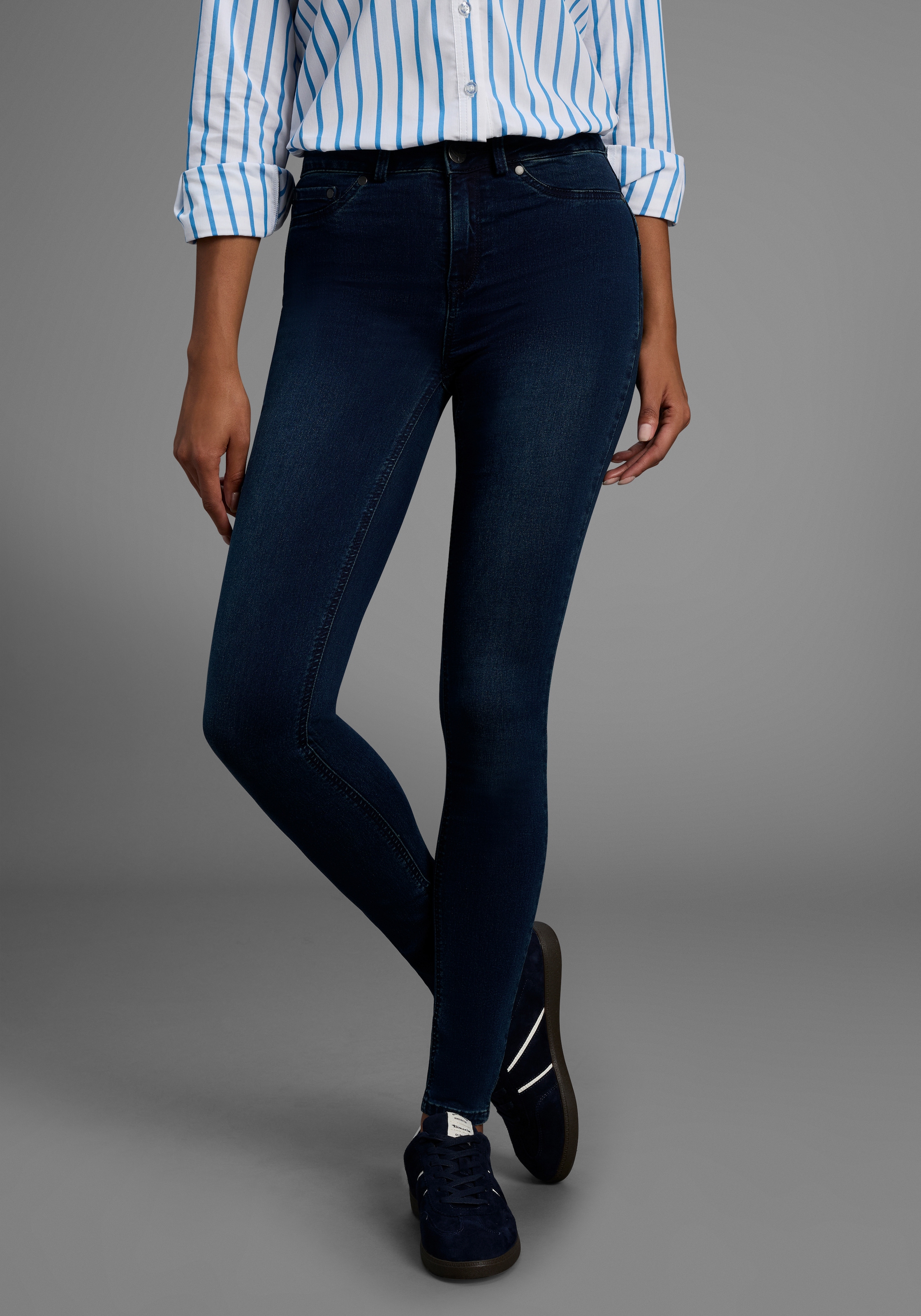 Arizona Skinny-fit-Jeans »Ultra Stretch«, skinny-fit, betonte Taille, shaping-Effekt, high Waist